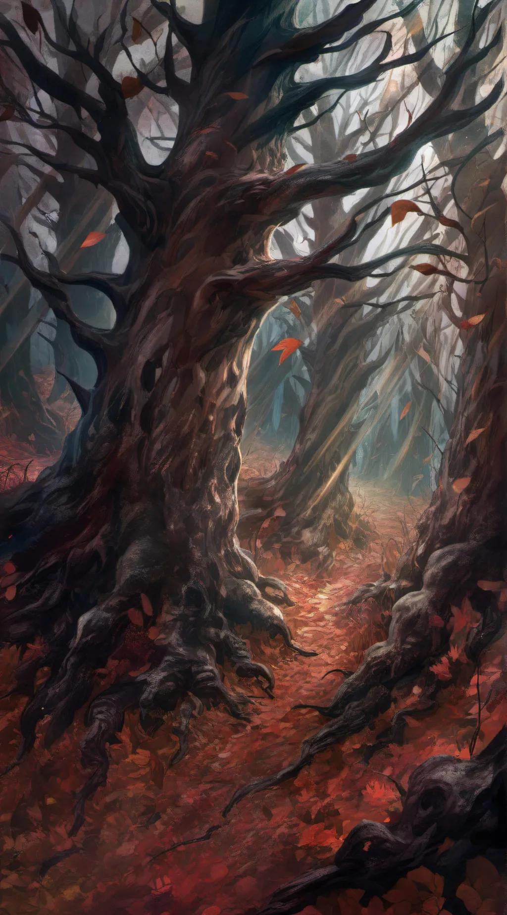 ai character: Claws of death background