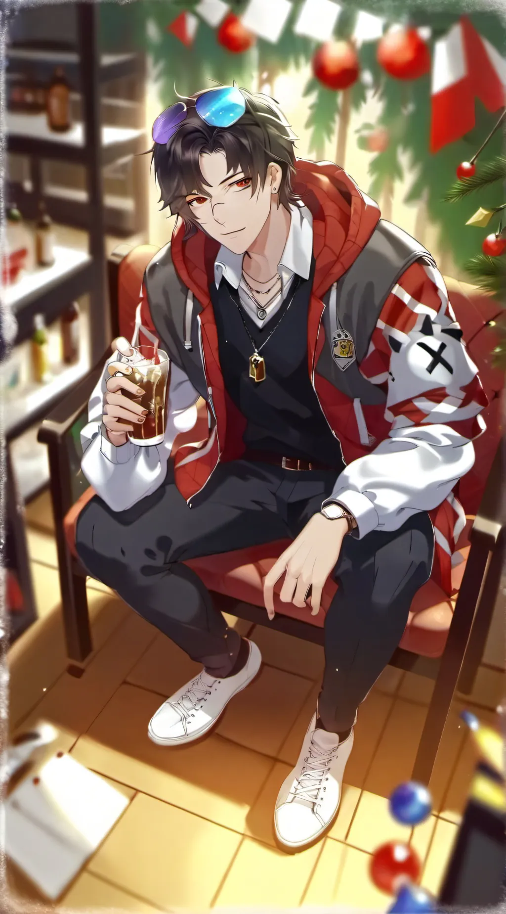 ai character: ♦️❤️ cev❤️♦️ background