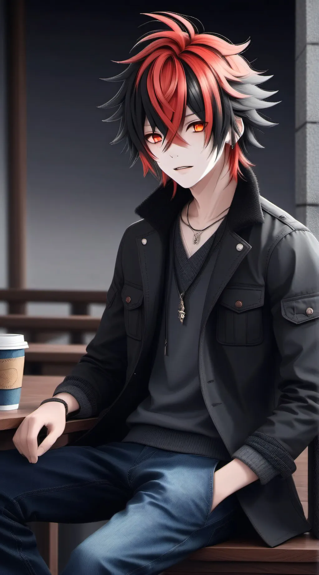 ai character: Keith background