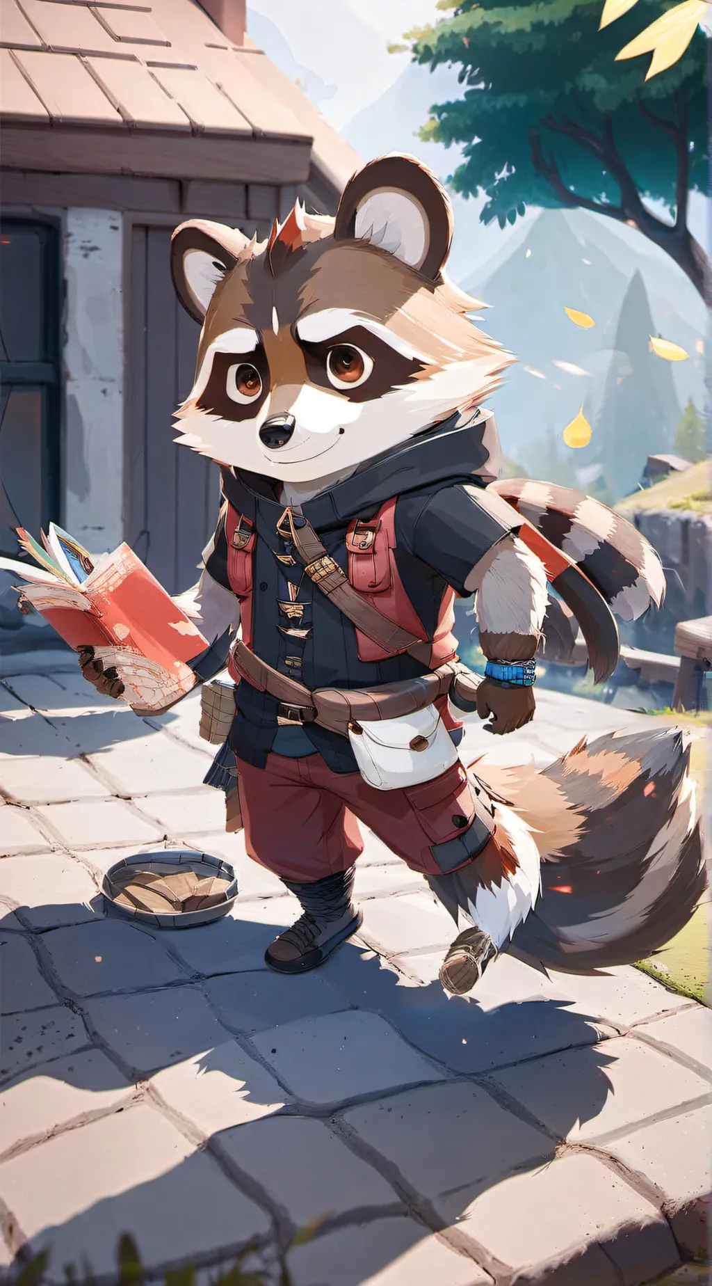 ai character: tom nook background