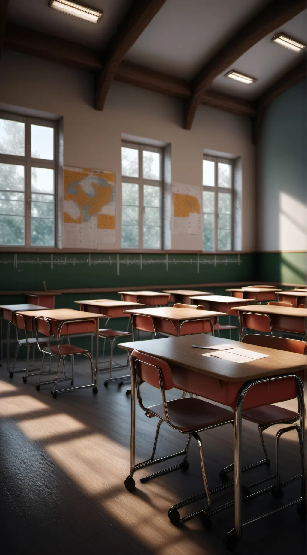 ai character: vampire school  background