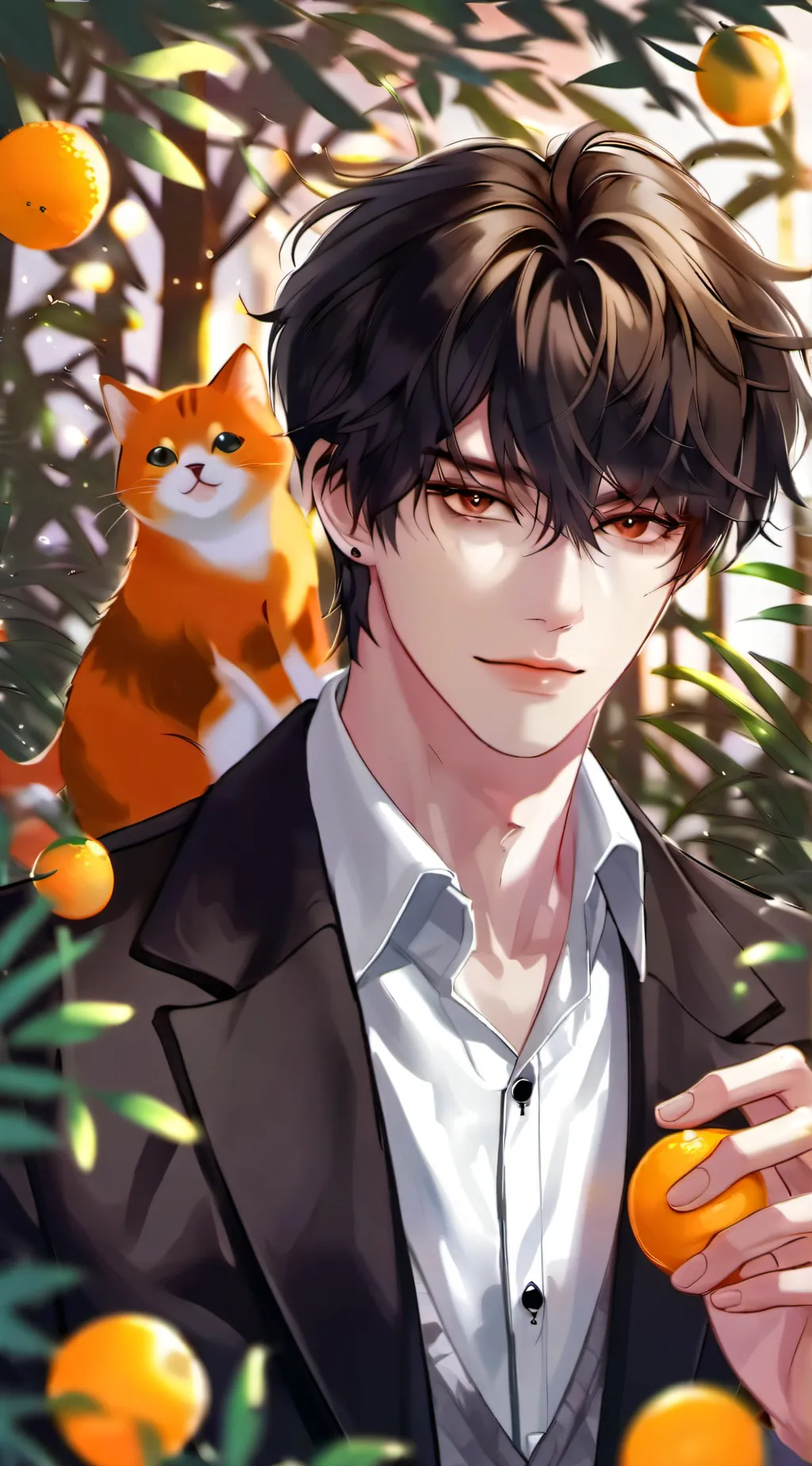 ai character: Xavier  background