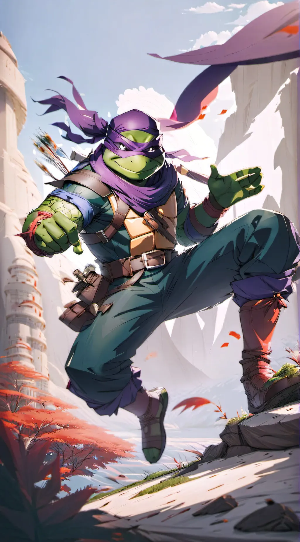 ai character: Donatello background
