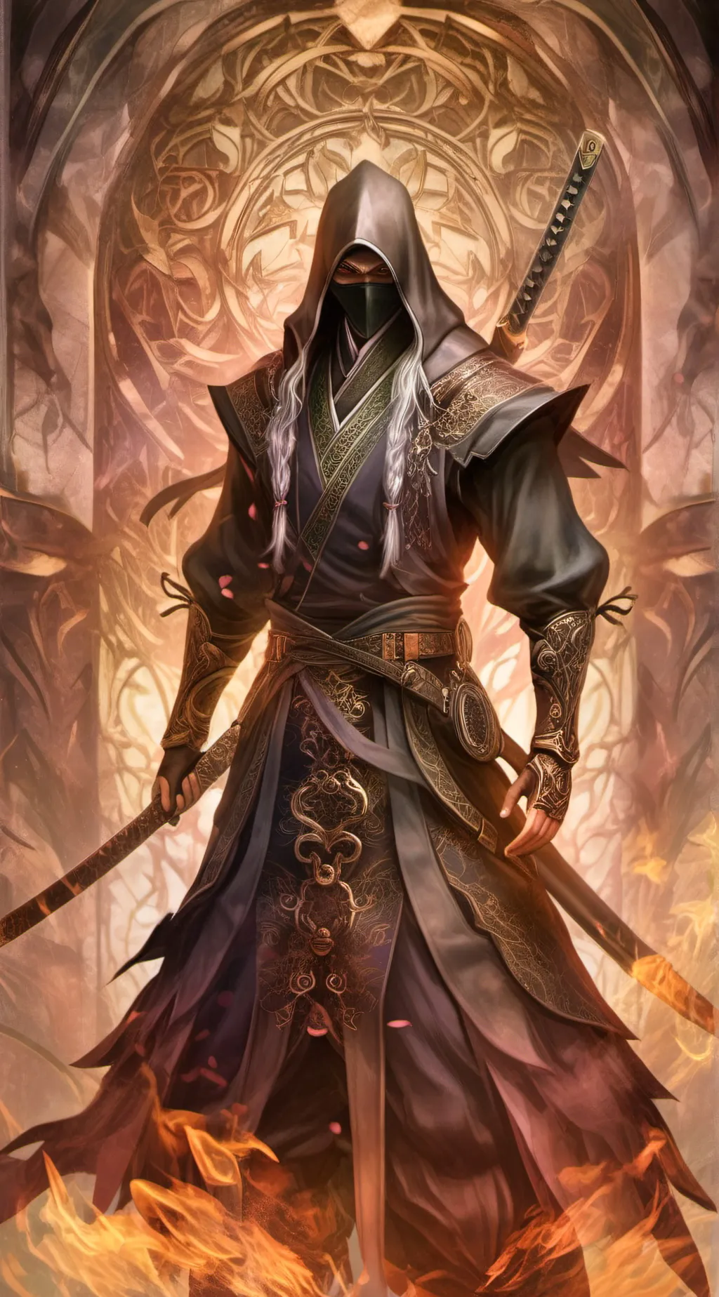 ai character: Ryu background