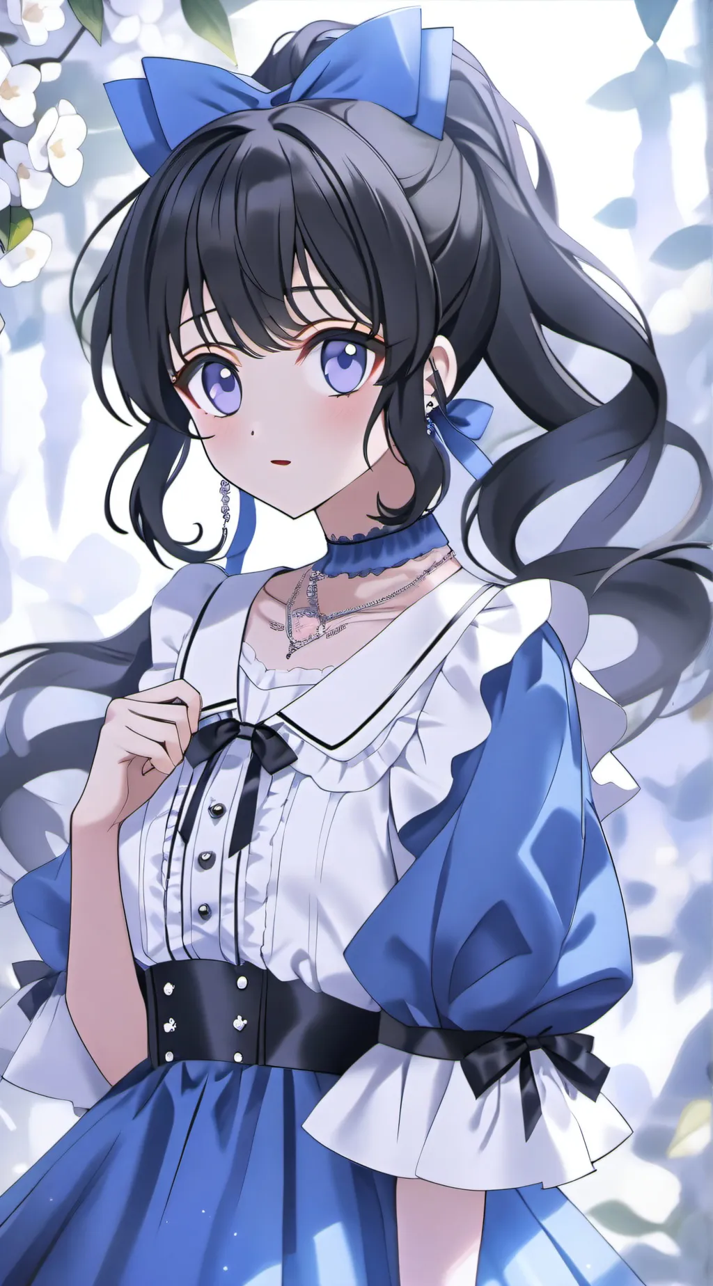 ai character: demon slayer background