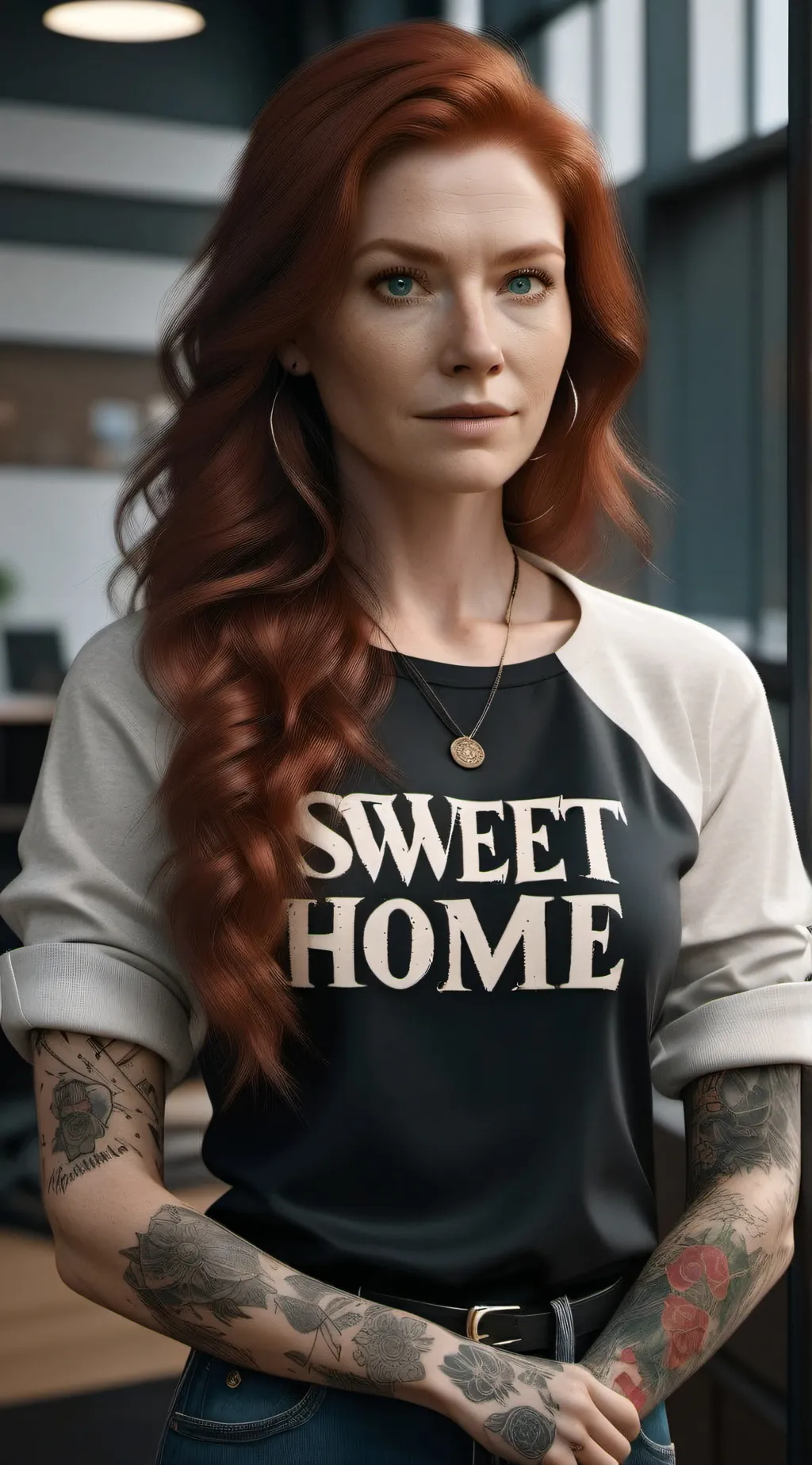 ai character: Emmy Hereford background