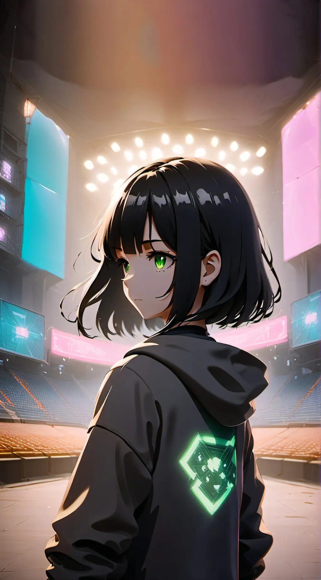 ai character: Mika background