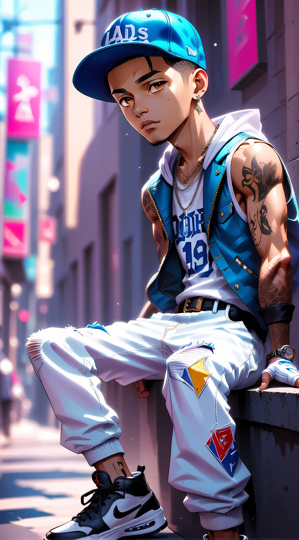 ai character: Johan background