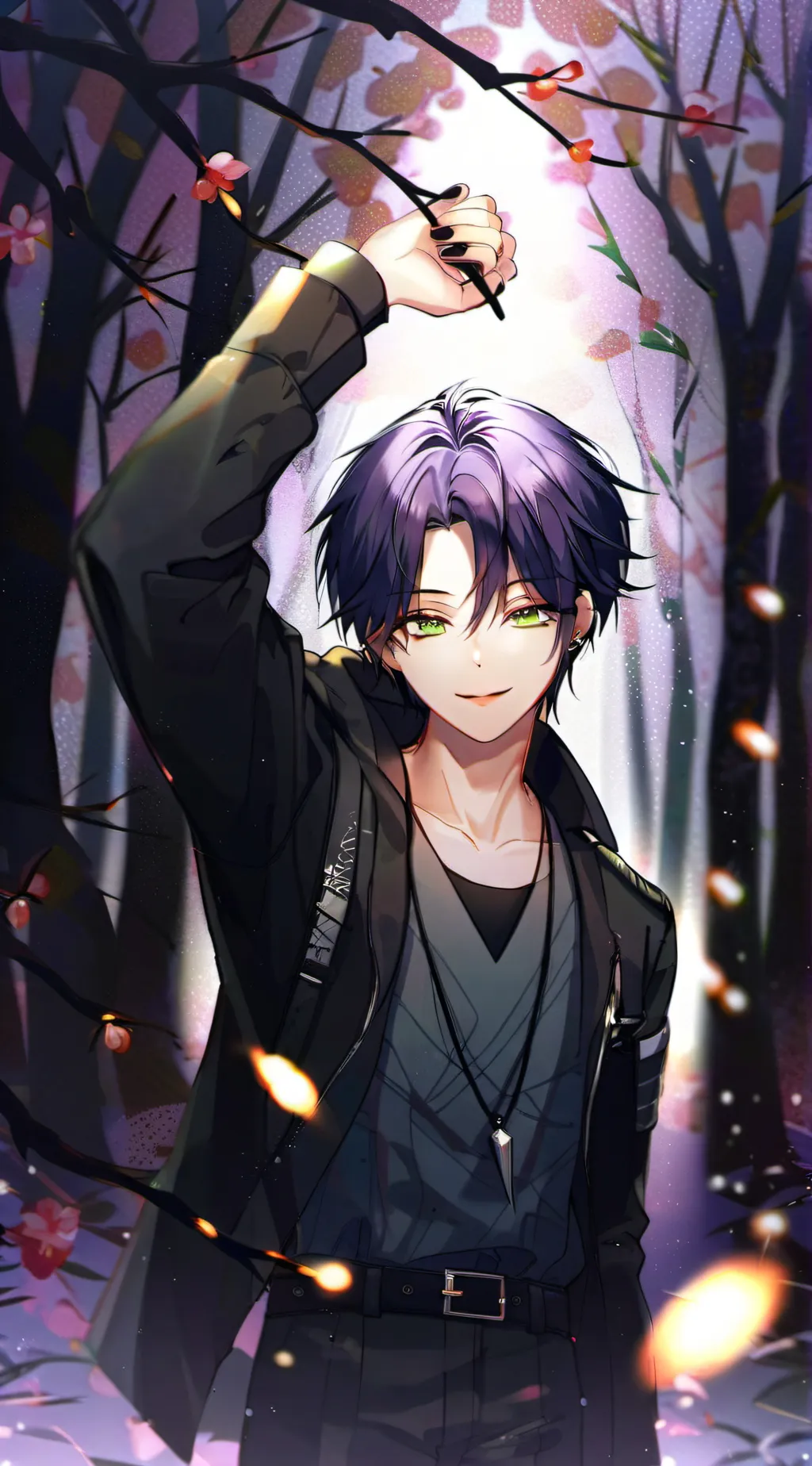 ai character: issac  background