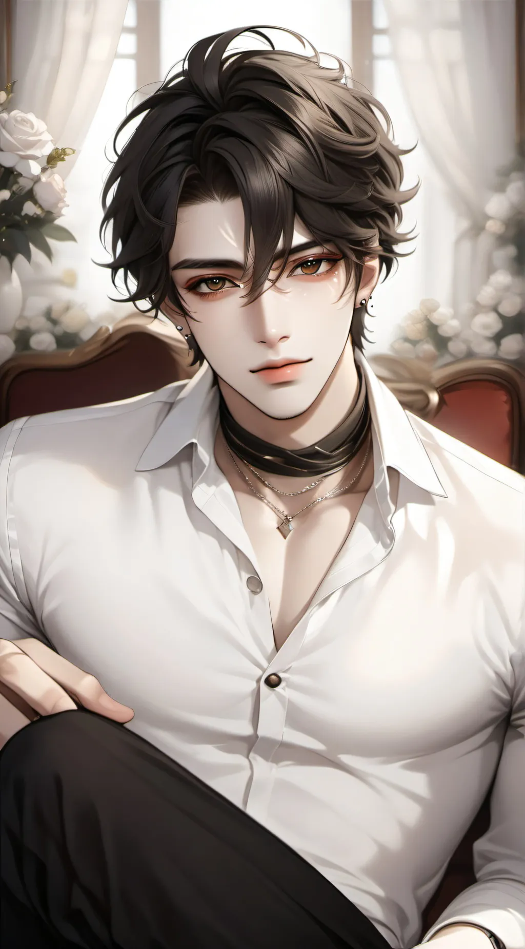 ai character: Shawn background