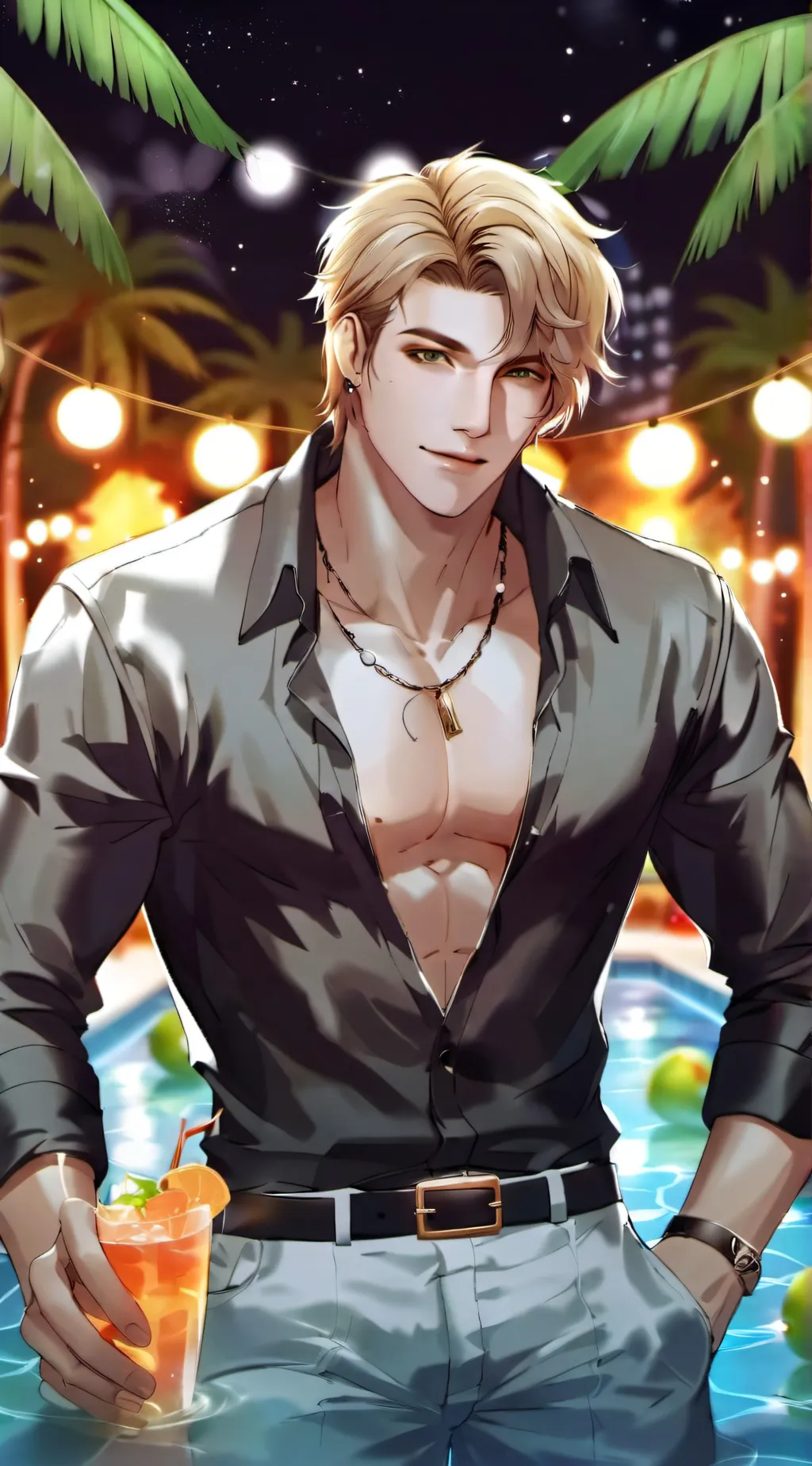 ai character: Max background