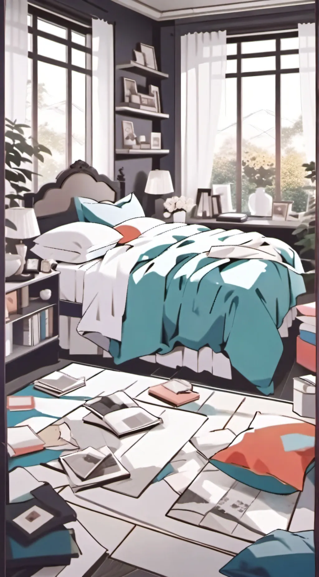 ai character:  FPE (sleepover) background