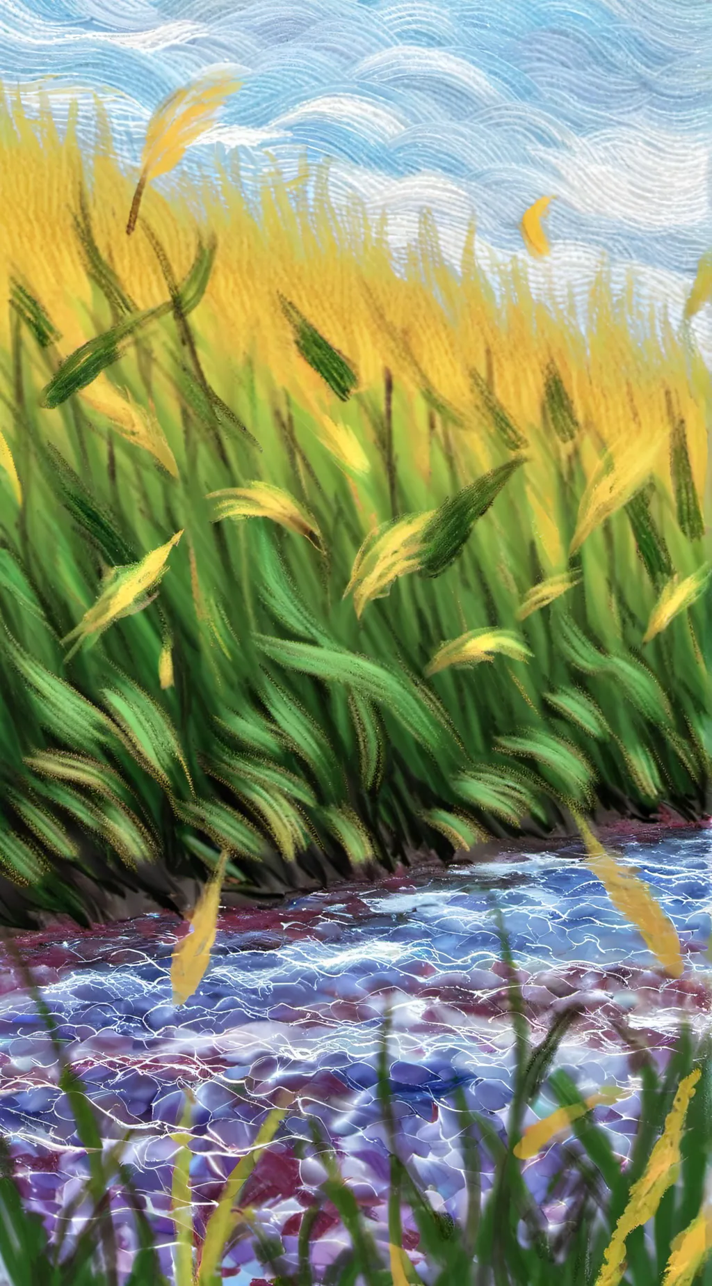 ai character: grass (roasts you) background