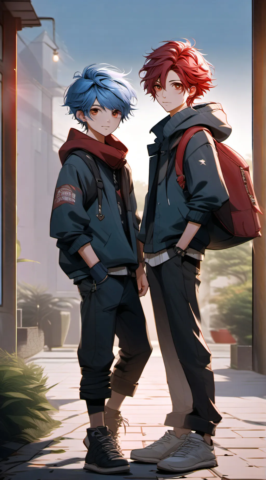 ai character: Jason and James background