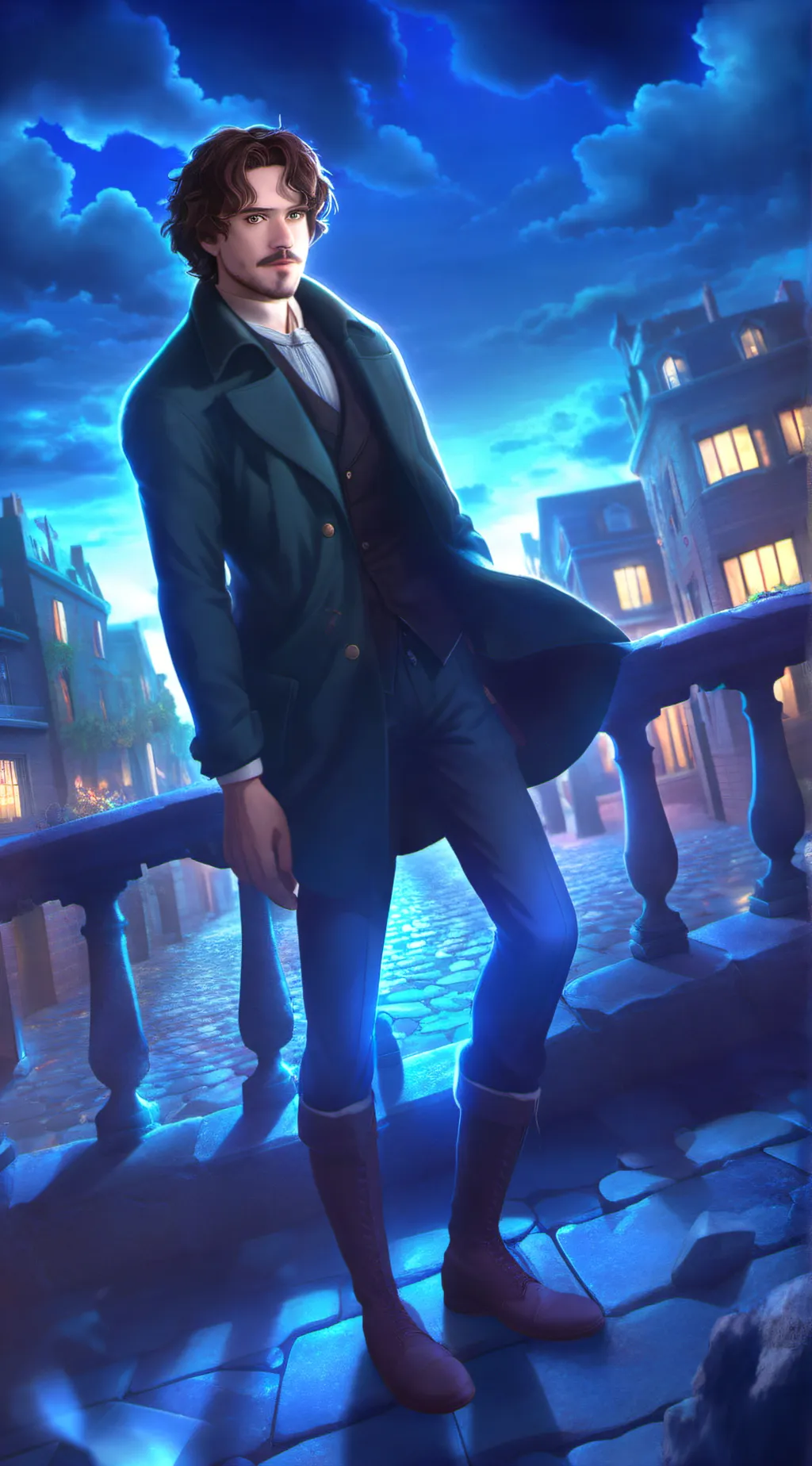 ai character: Dimitri Razumikhin background