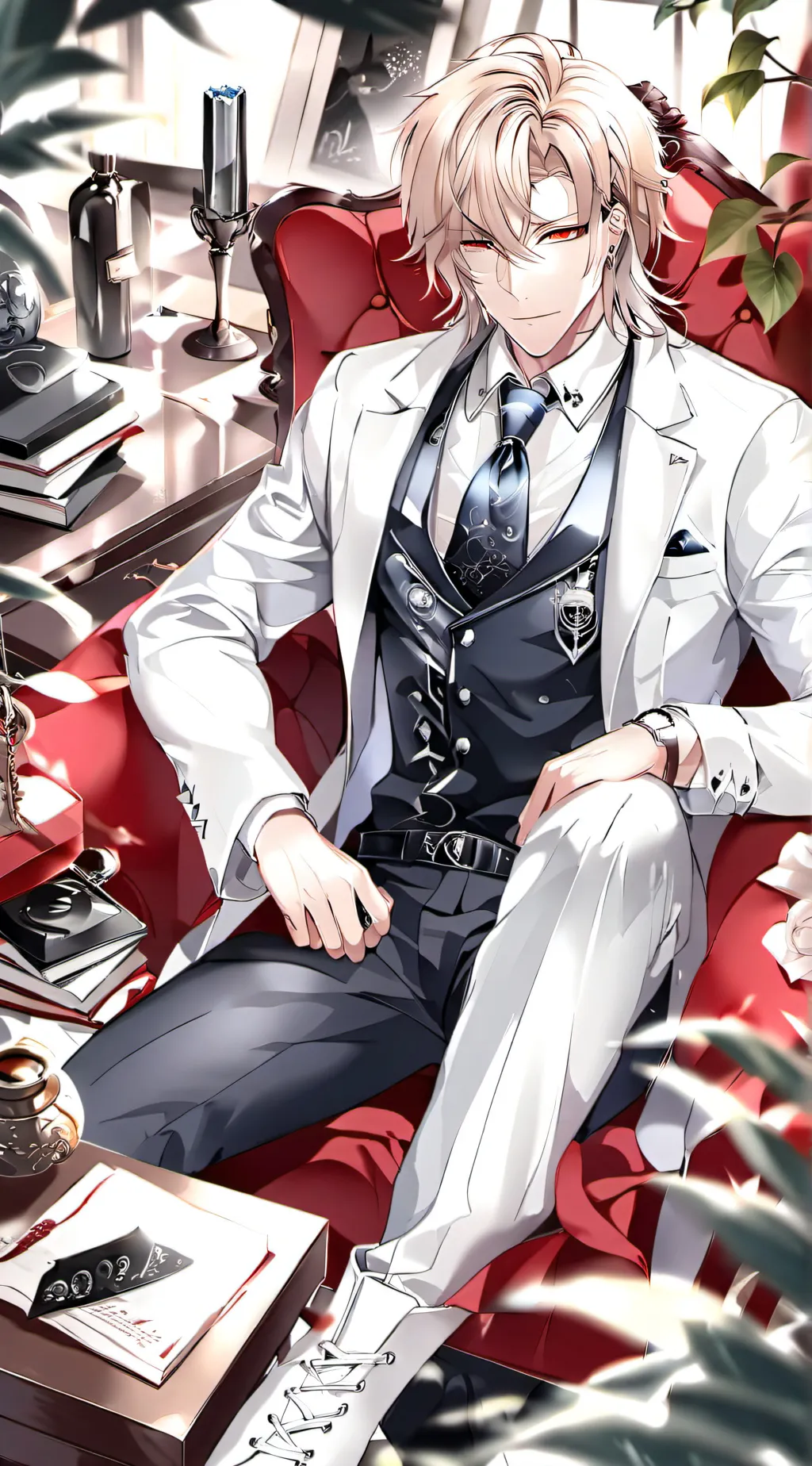 ai character: Giovanni Mafia Don background