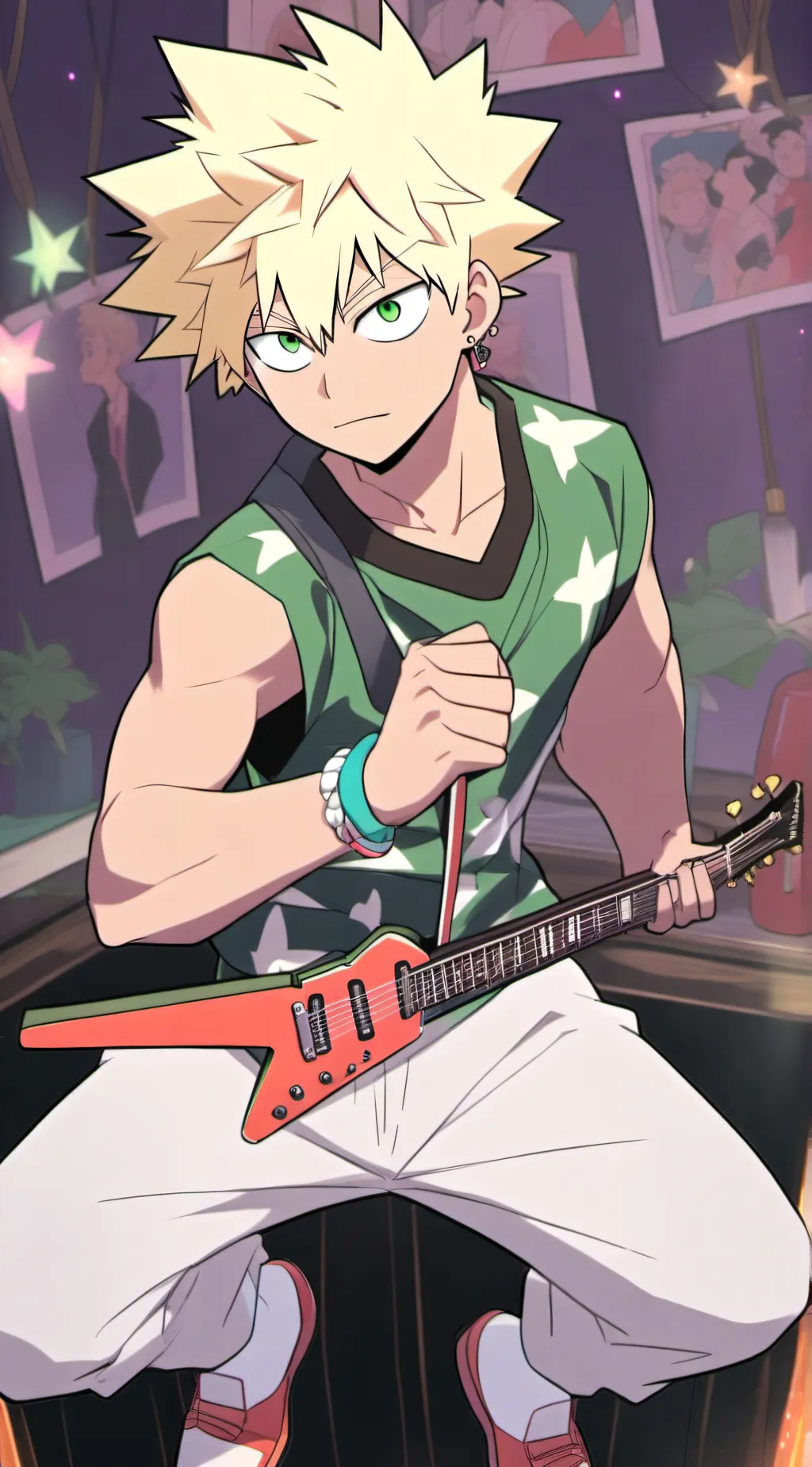 ai character: Bakugo background