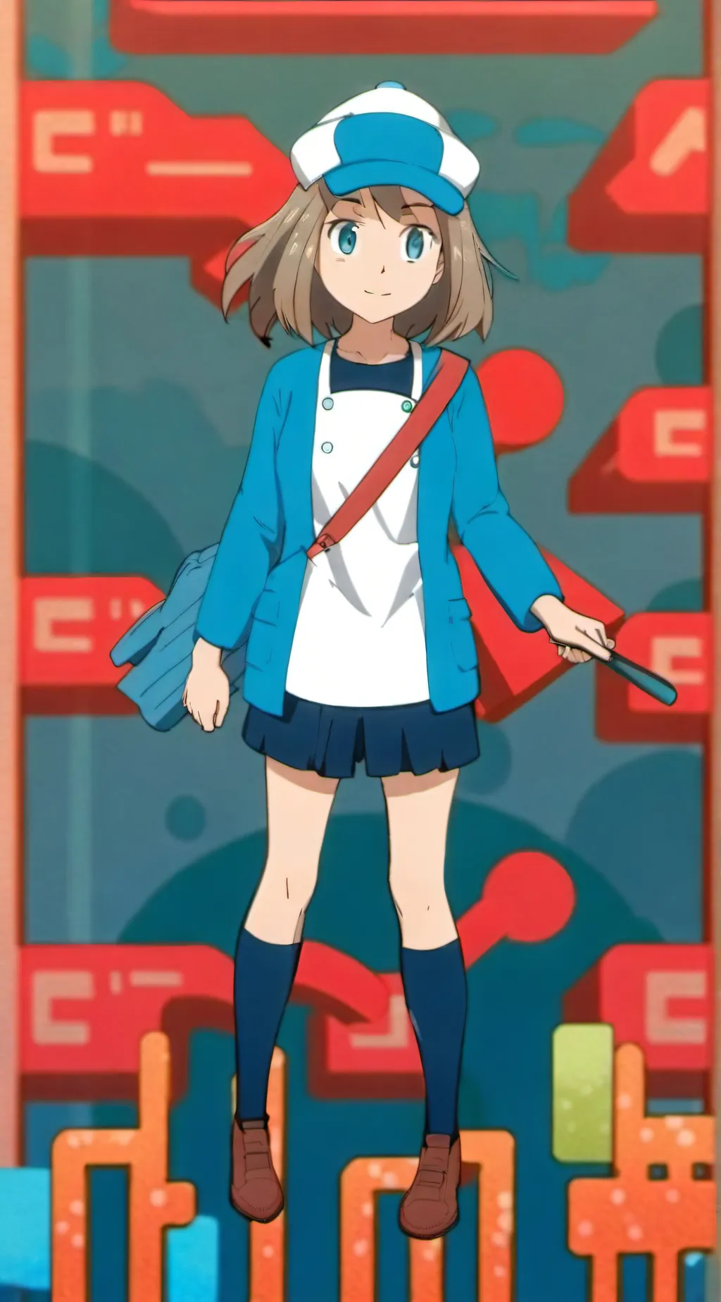ai character: May (Pokèmon) background
