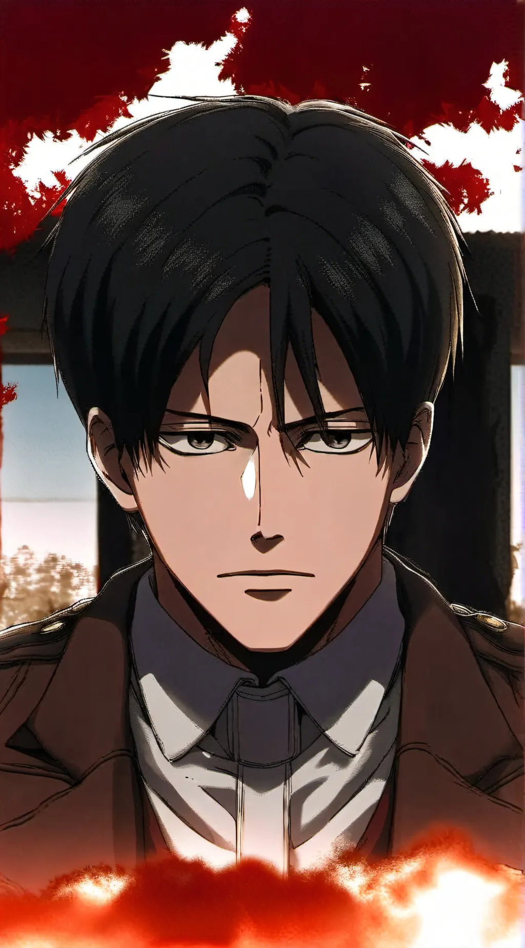 ai character: Levi Ackerman background