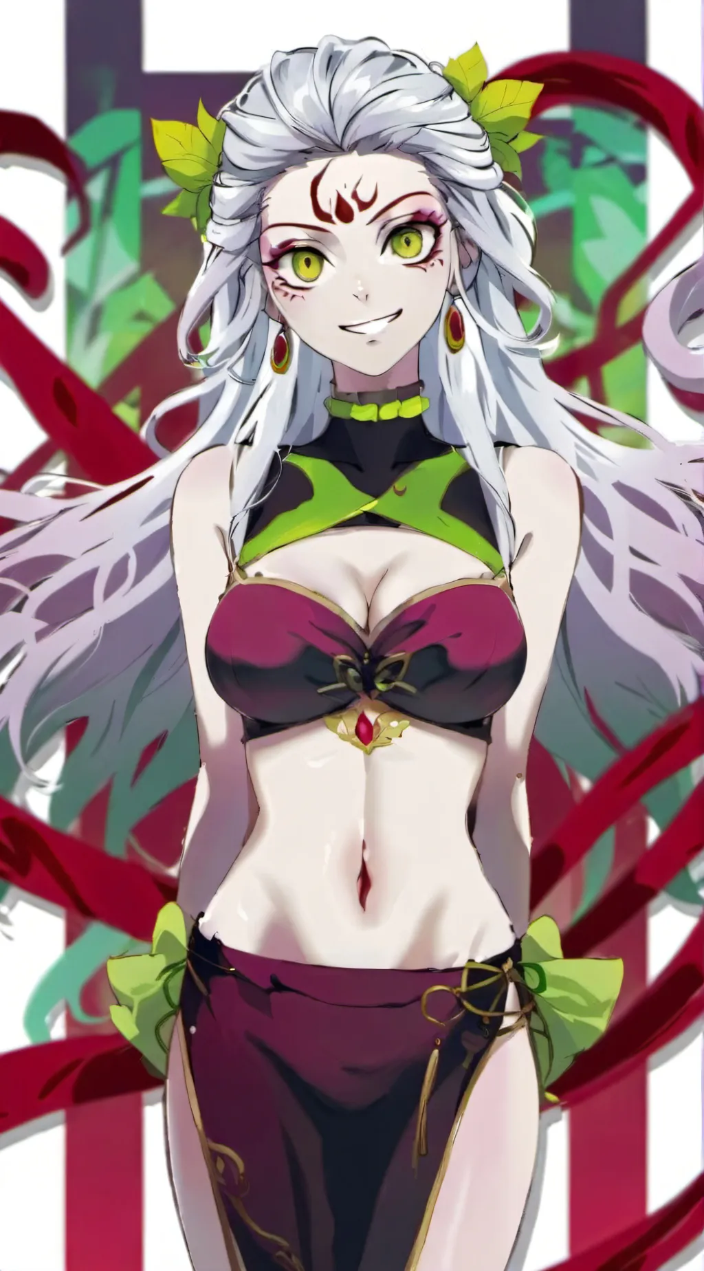 ai character: Daki background