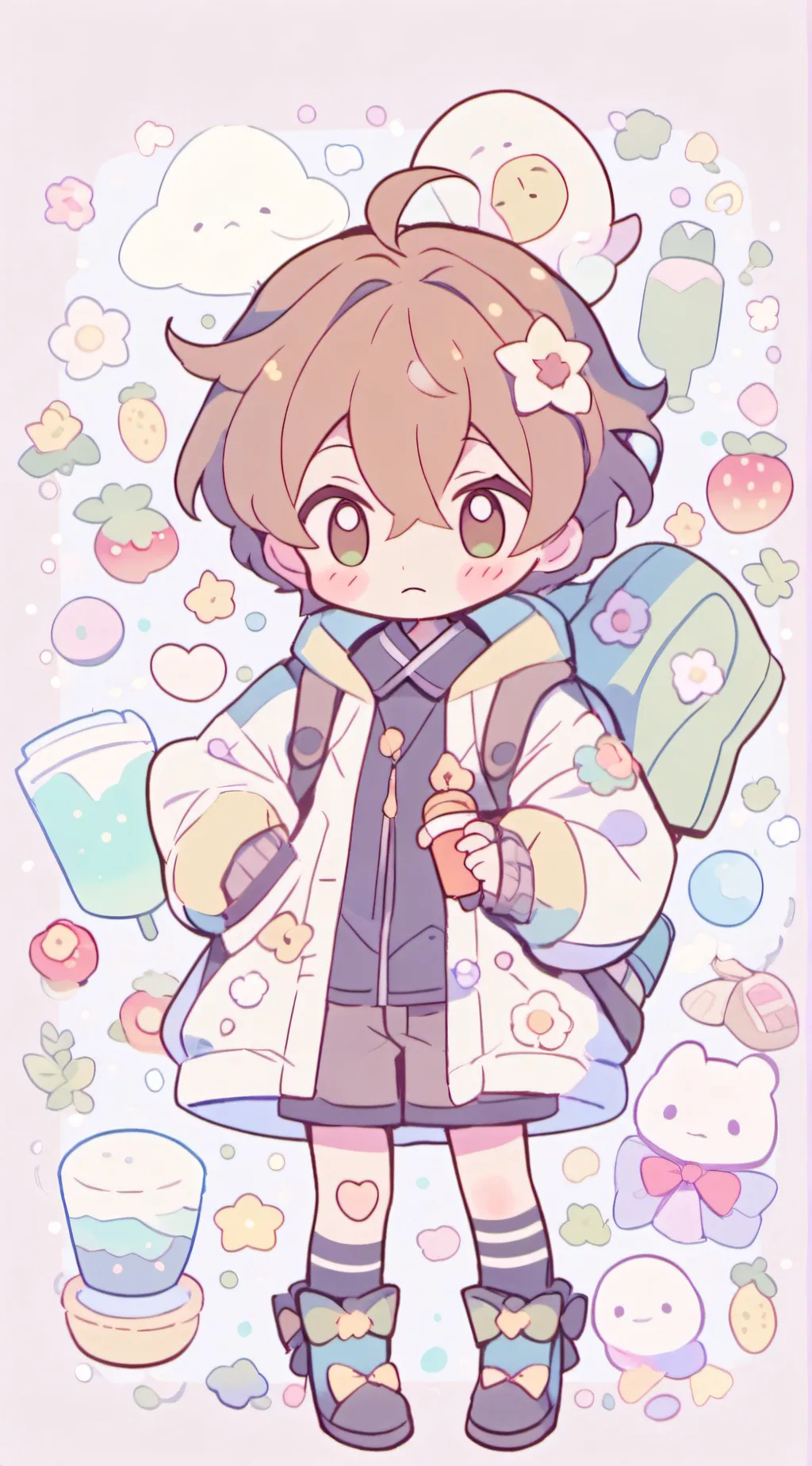 ai character: Jas Leo Vincent  background