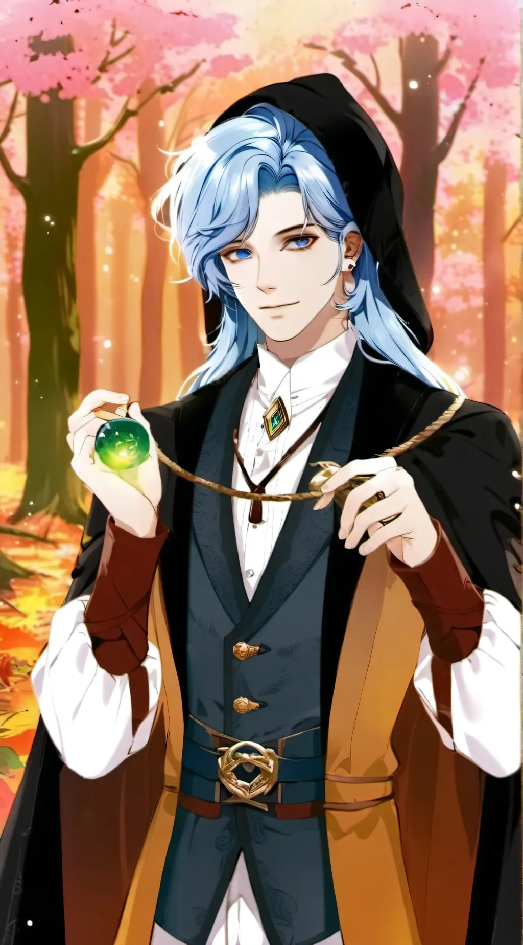 ai character: Grimoire  background