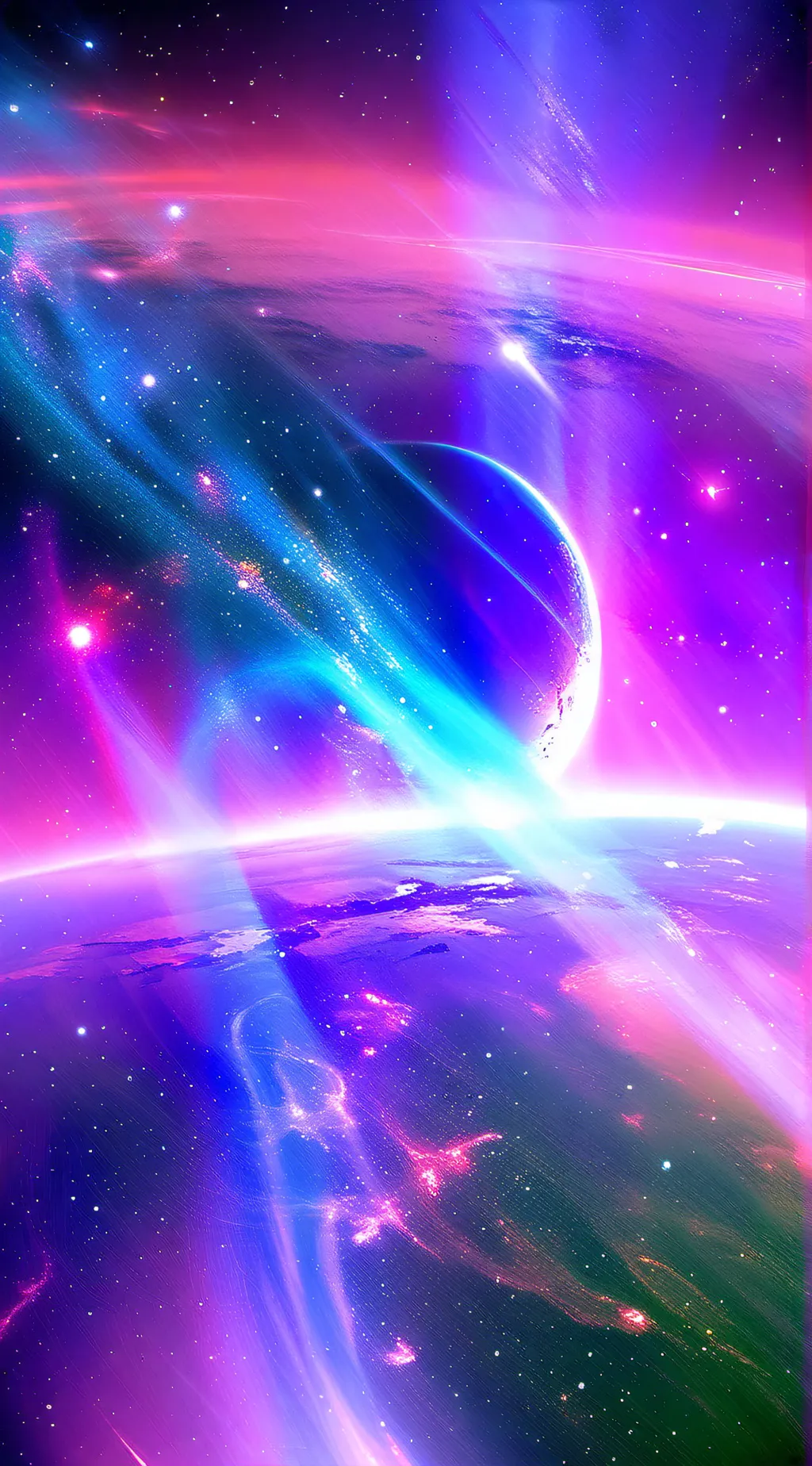 ai character: soler balls background