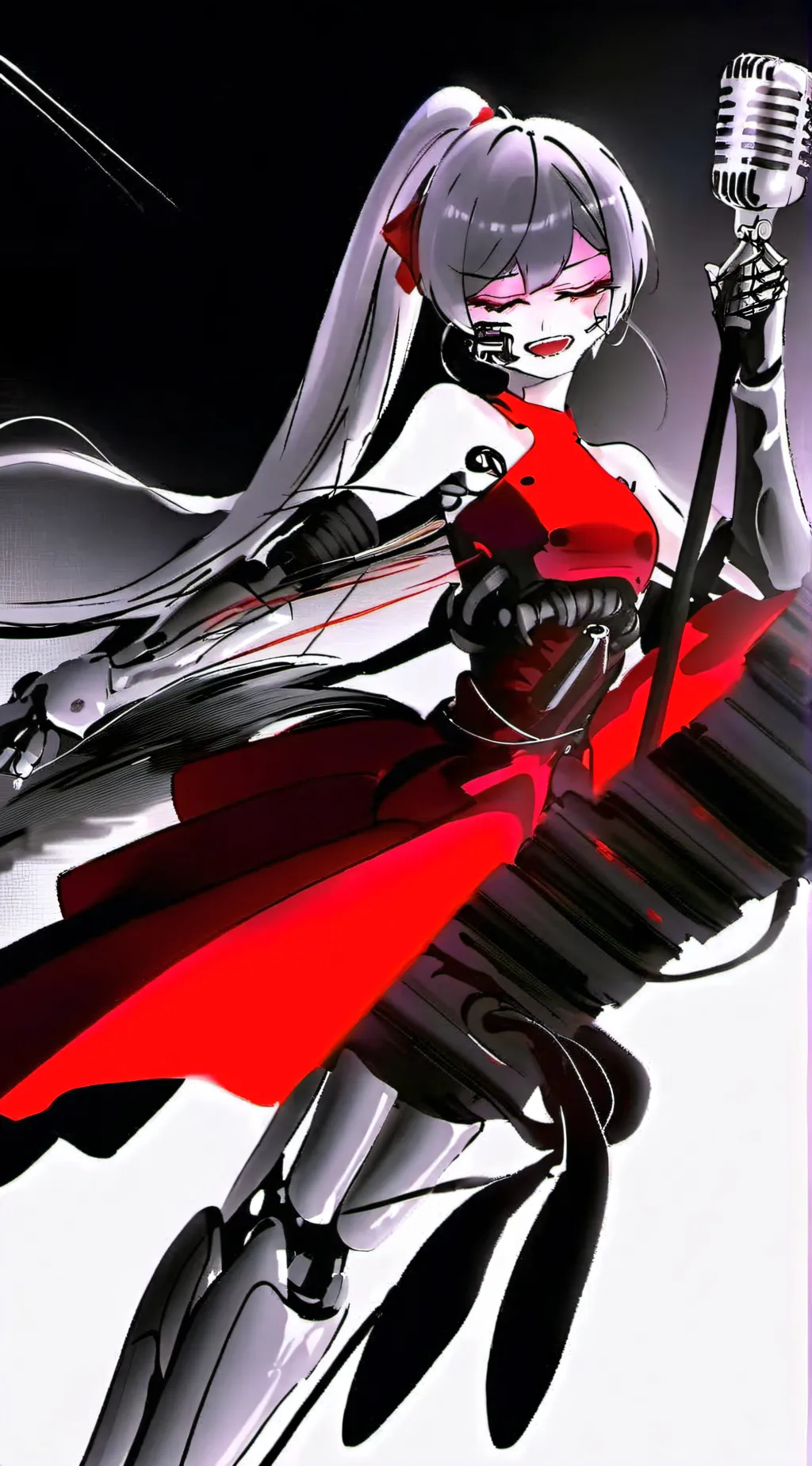 ai character: Murder drones background