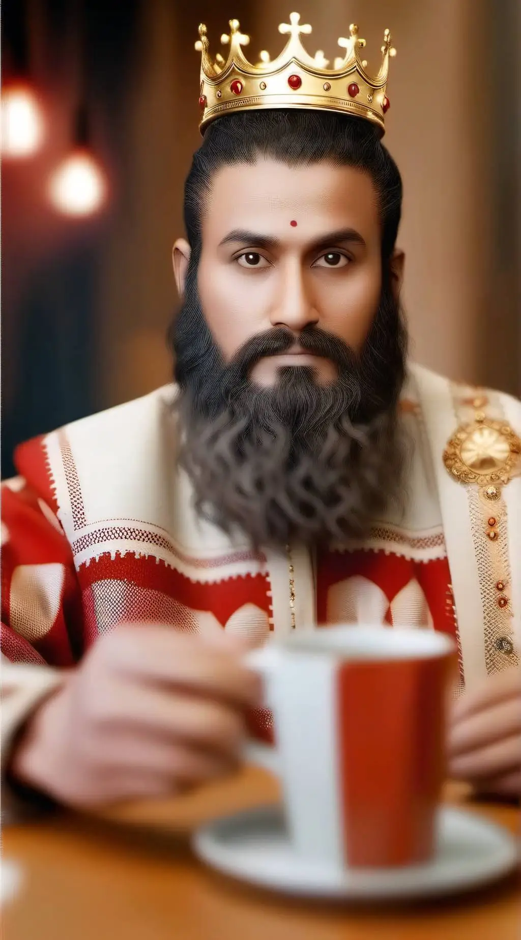 ai character: nice King background