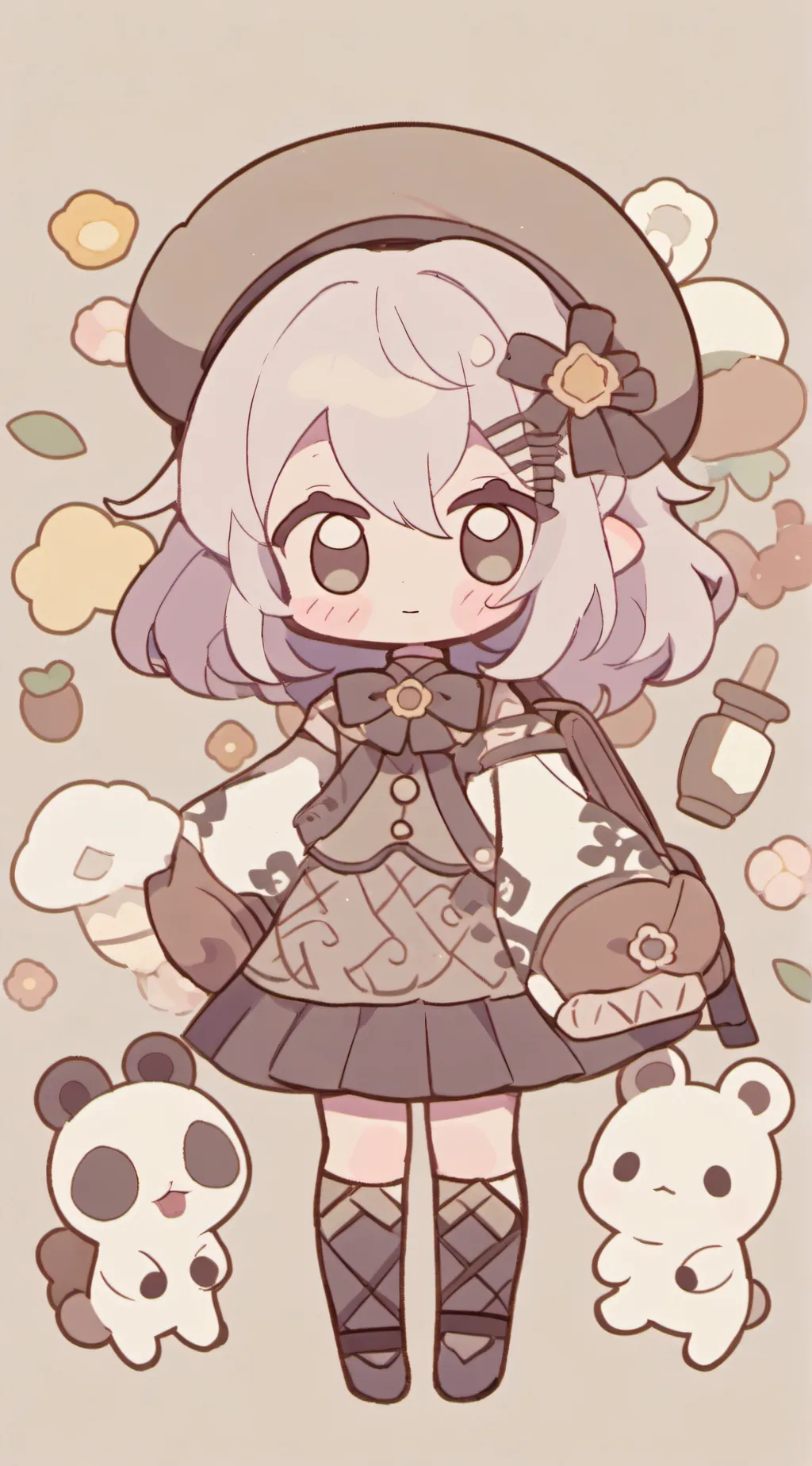 ai character: Small child background