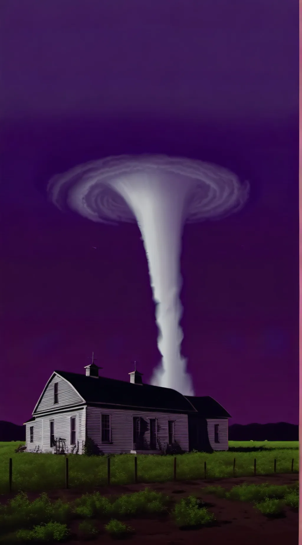ai character: tornadoes background