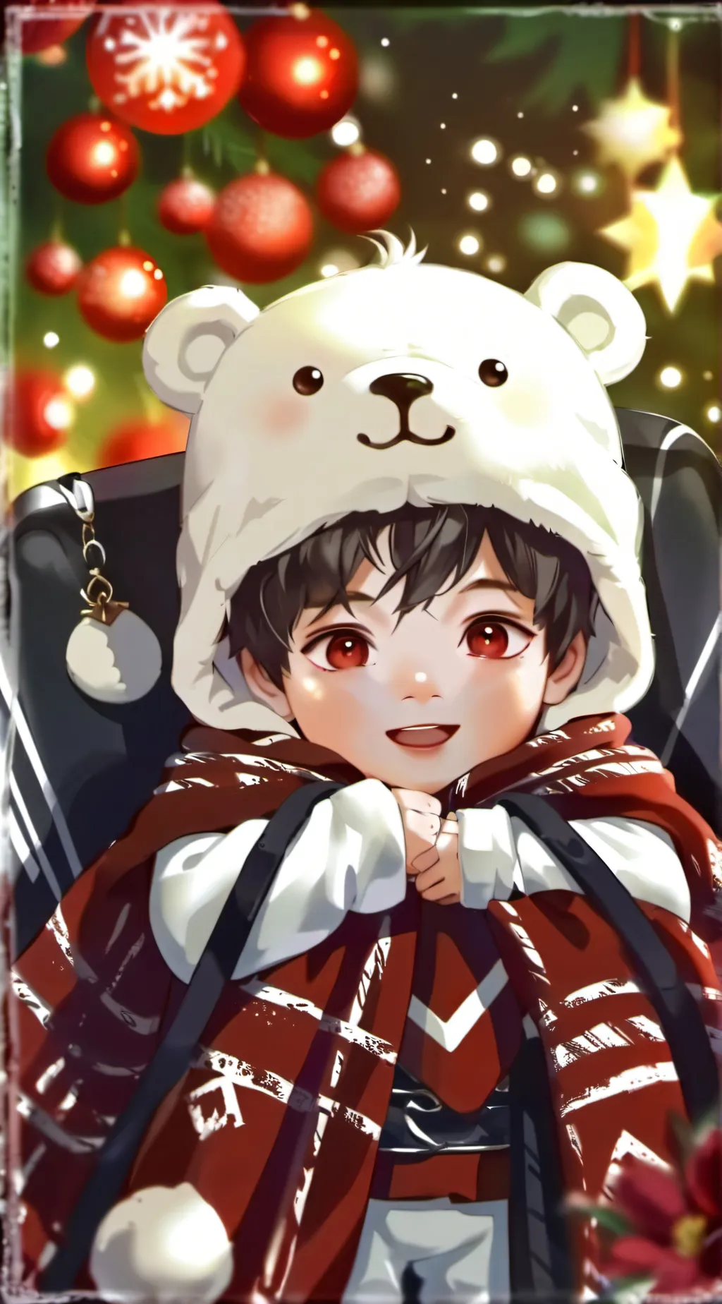 ai character: demon baby background