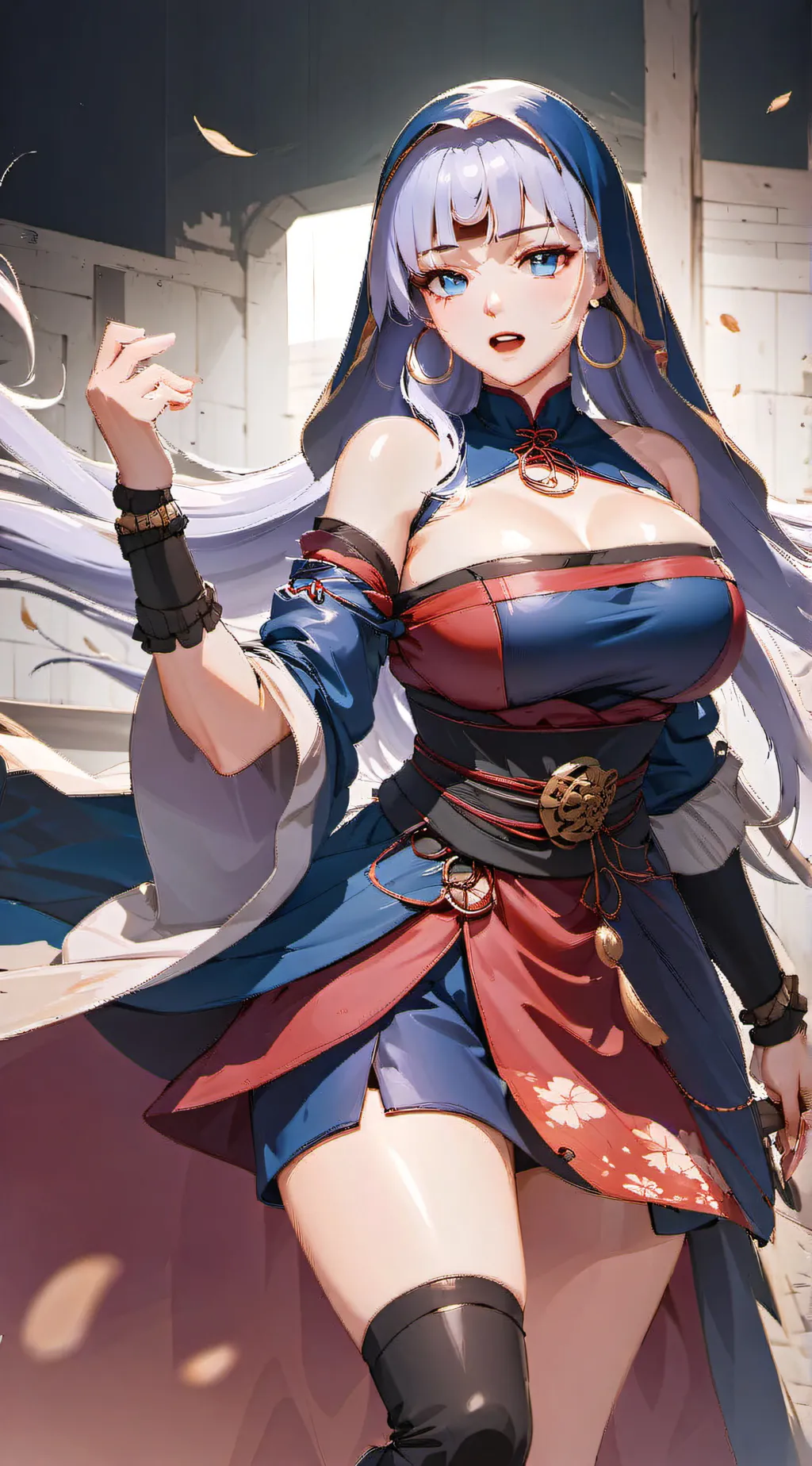 ai character: Azure  background