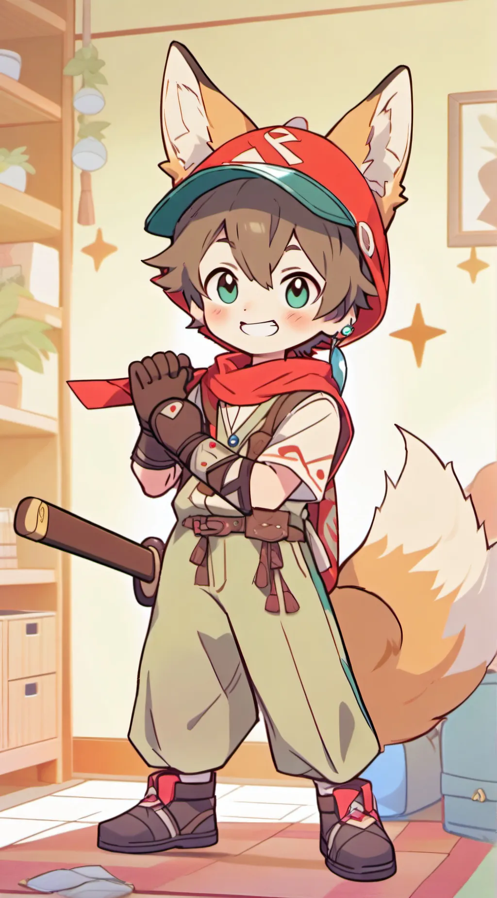 ai character: Ryu background