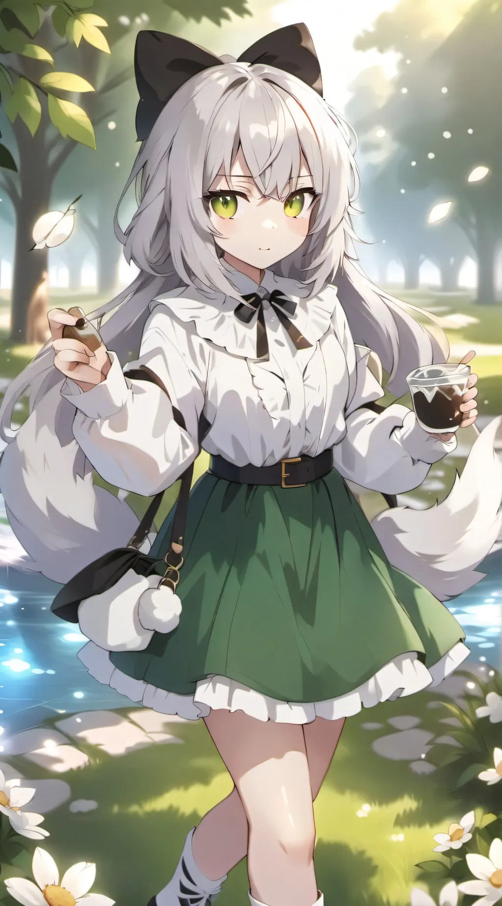 ai character: Sky background