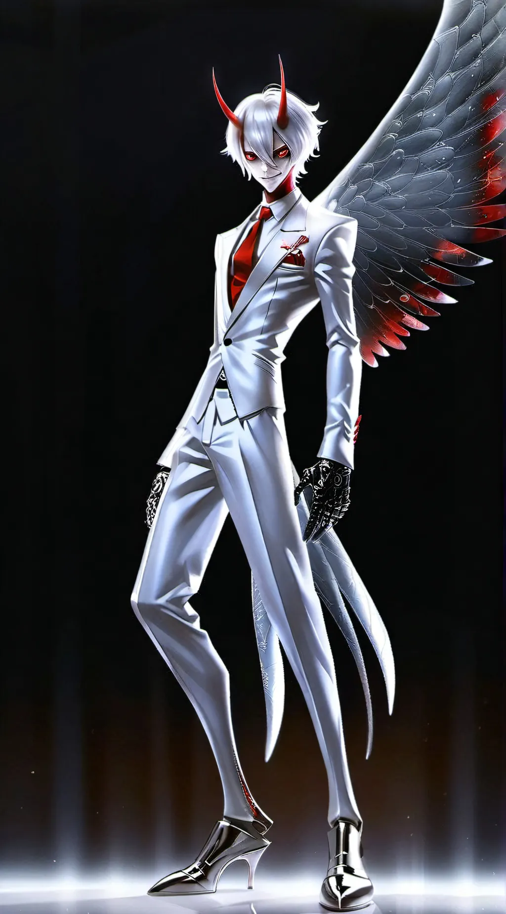 ai character: luciferr background