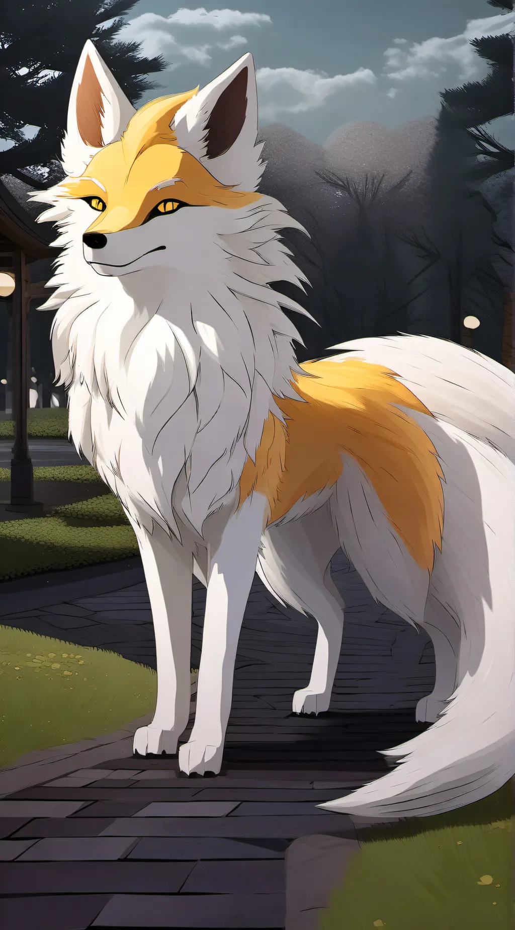 ai character: Ninetails background