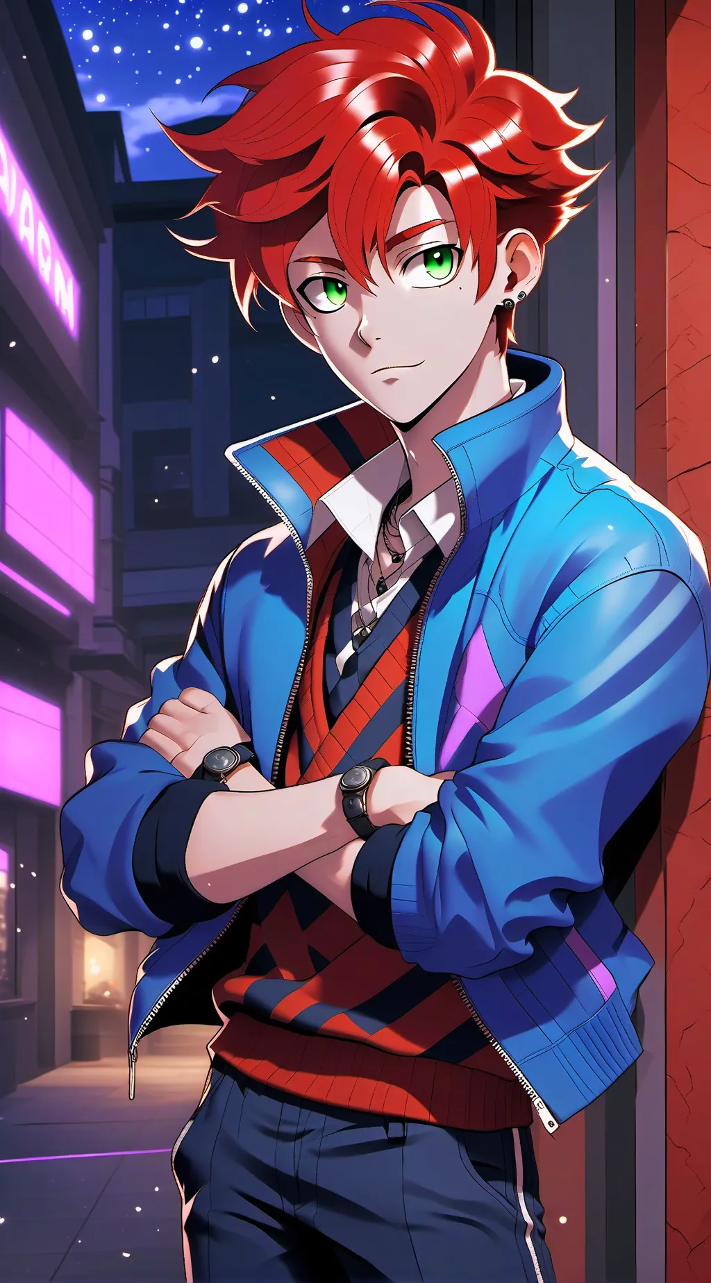 ai character: Alex  background