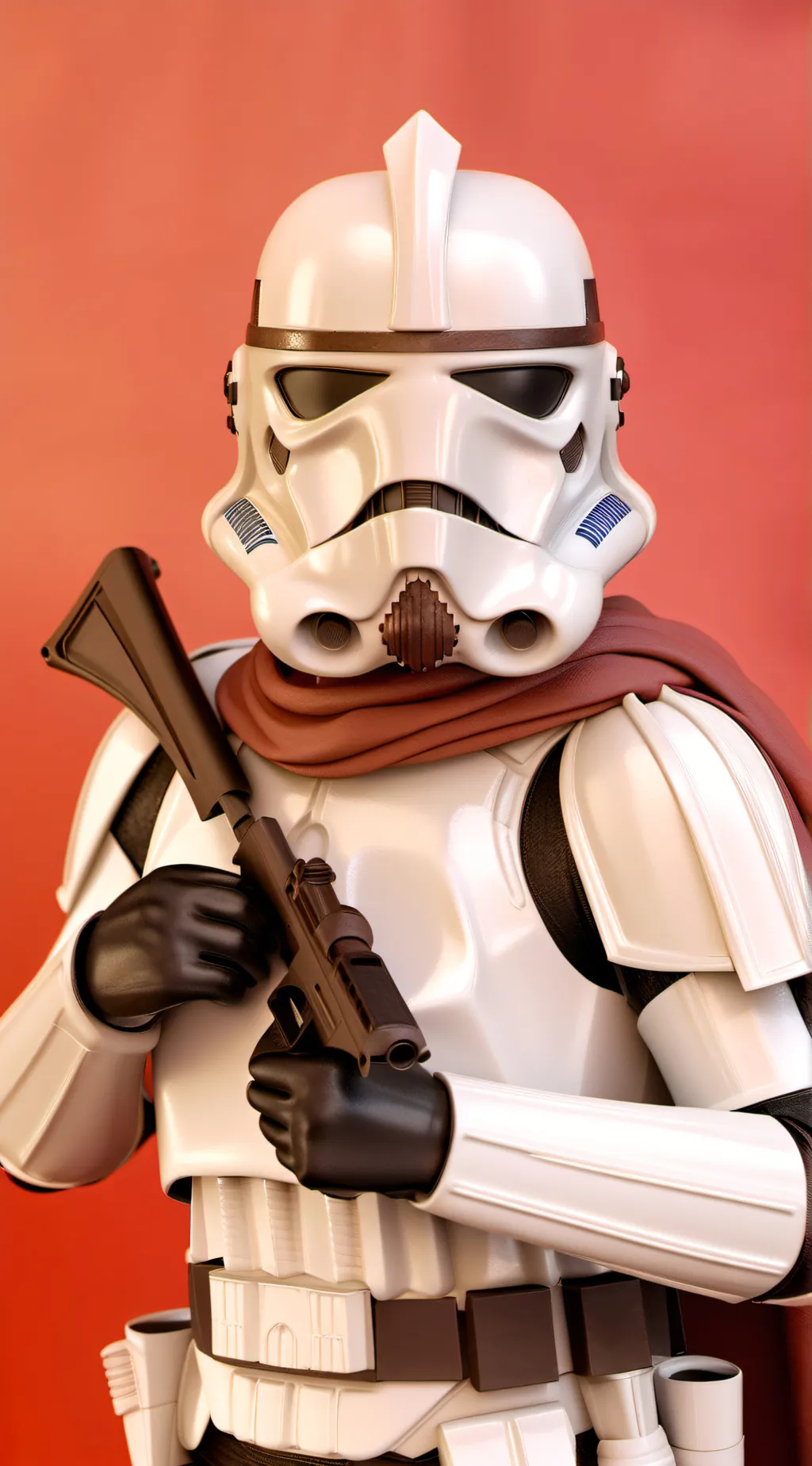 ai character: Stormtrooper  army background