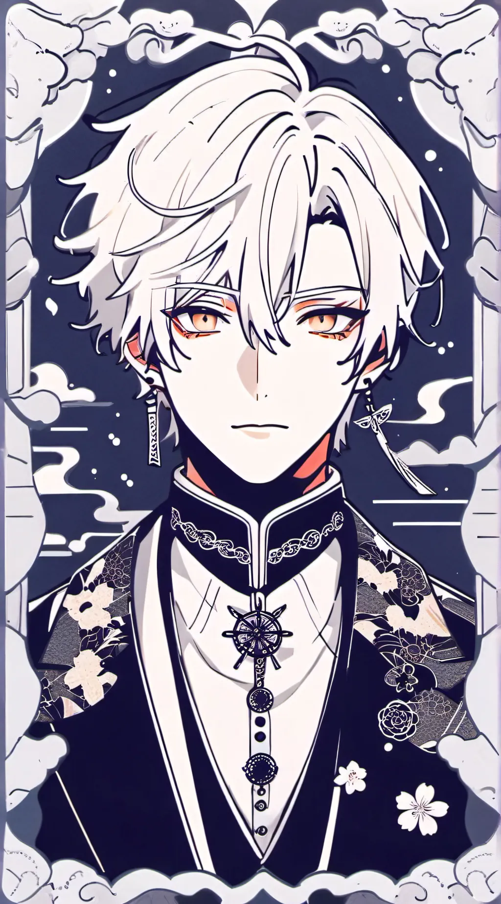 ai character: Engel fans background