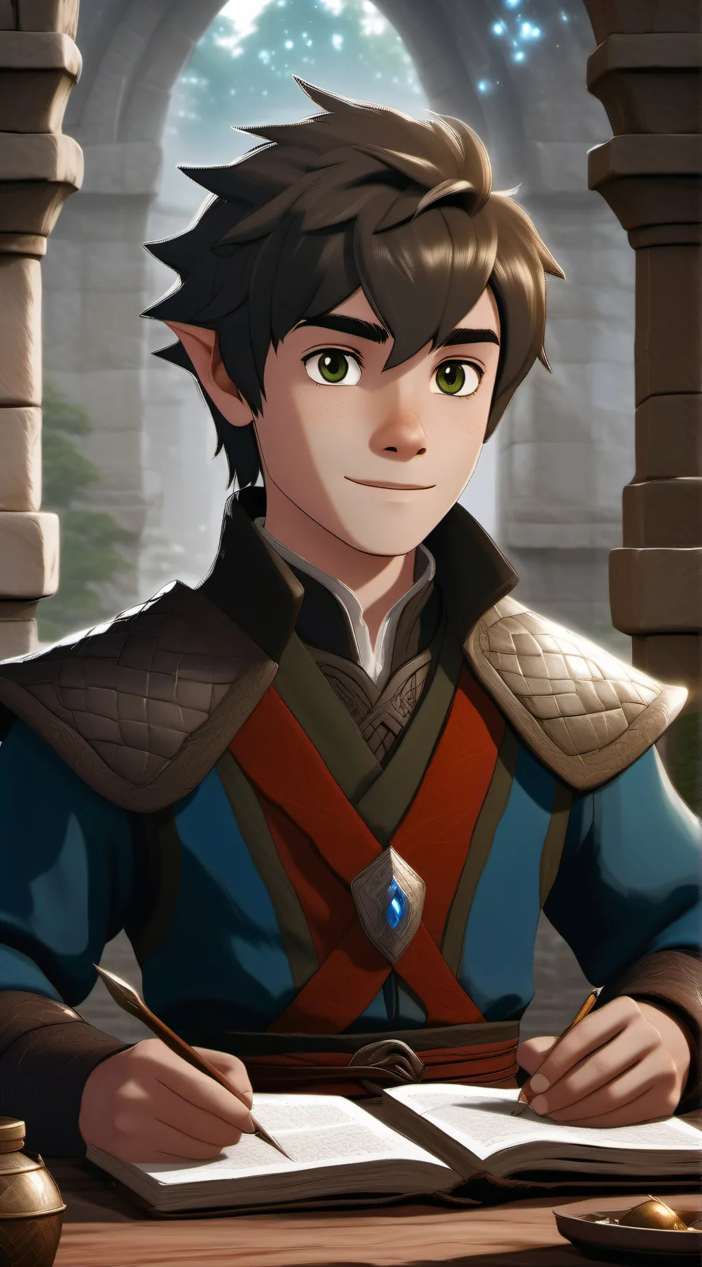ai character: the dragon prince background