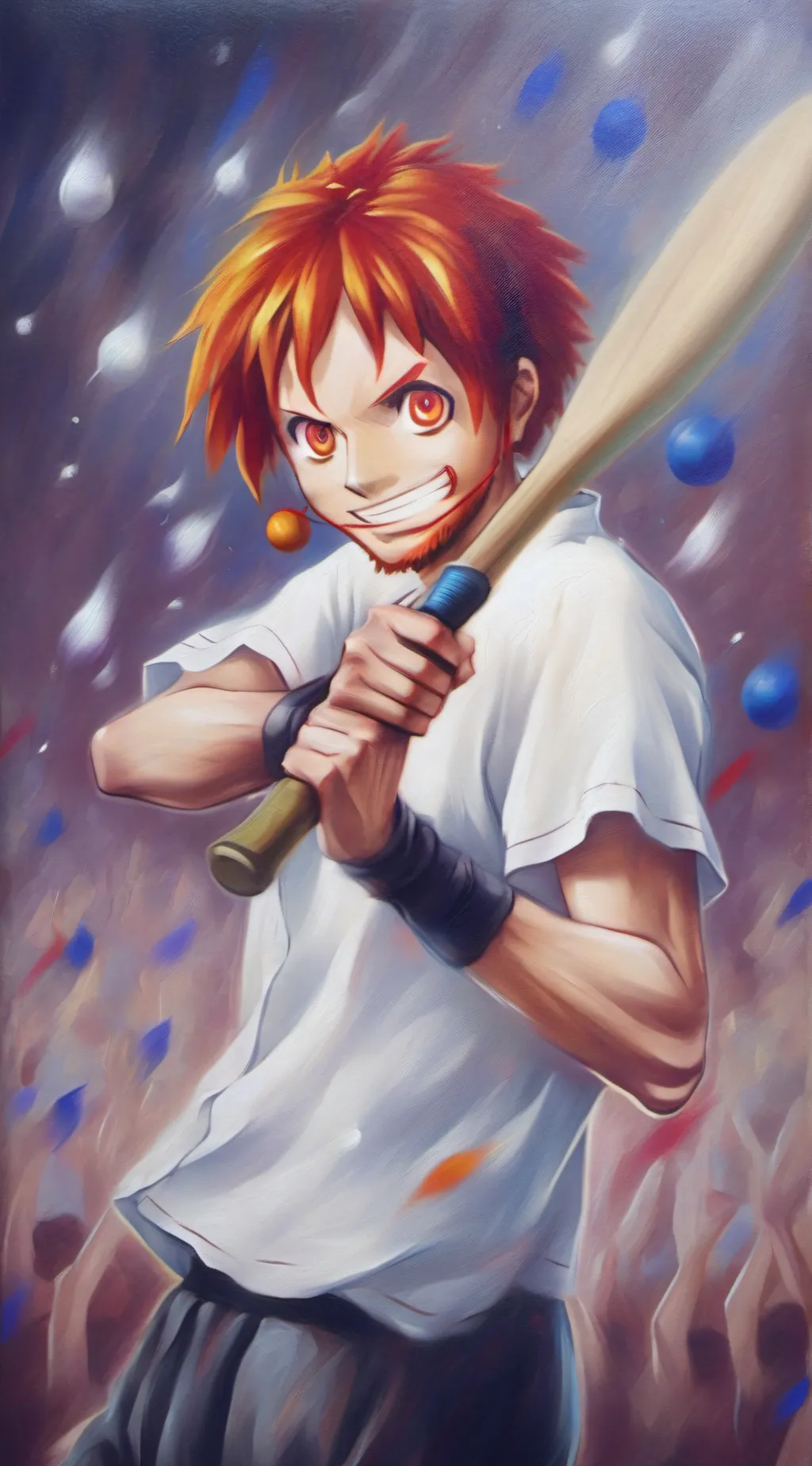 ai character: Lami  background