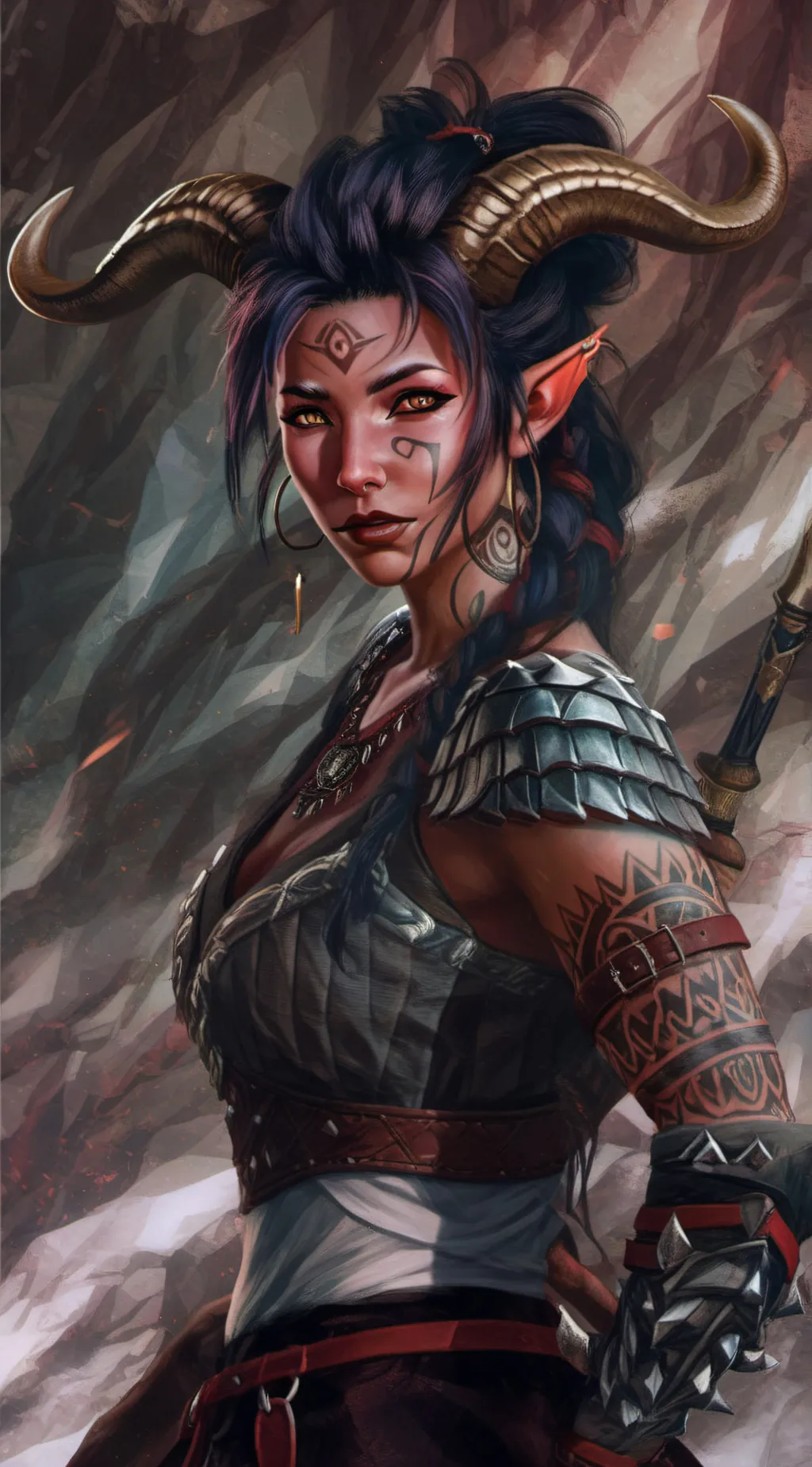 ai character: Karlach background
