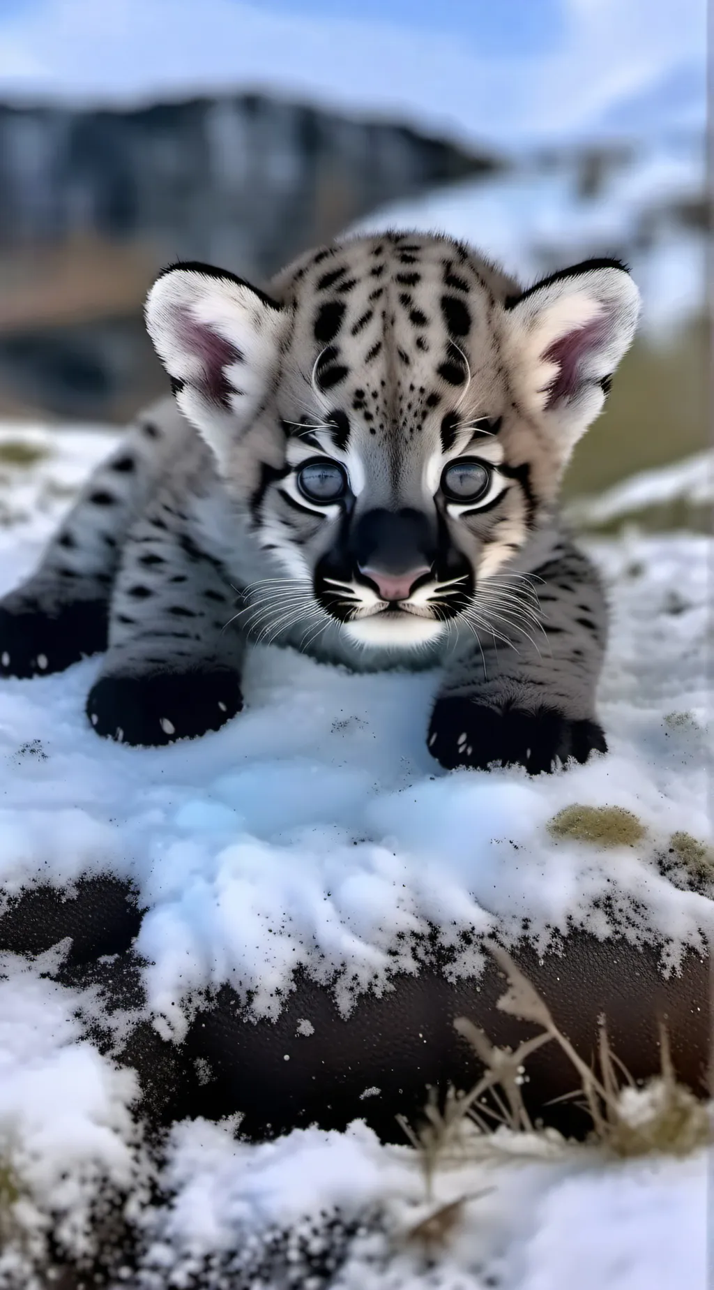 ai character: Baby Puma background