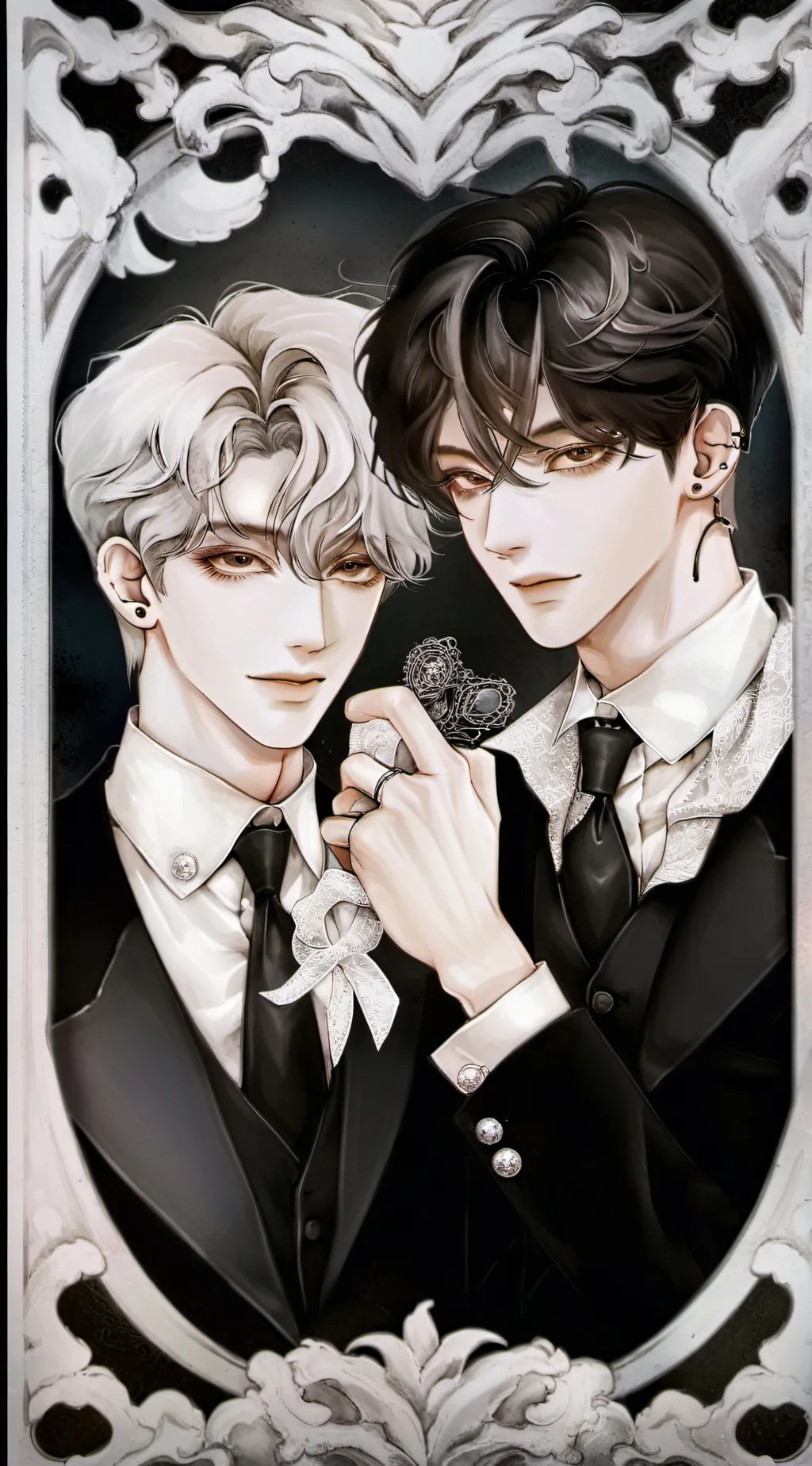 ai character: Chanmin  background