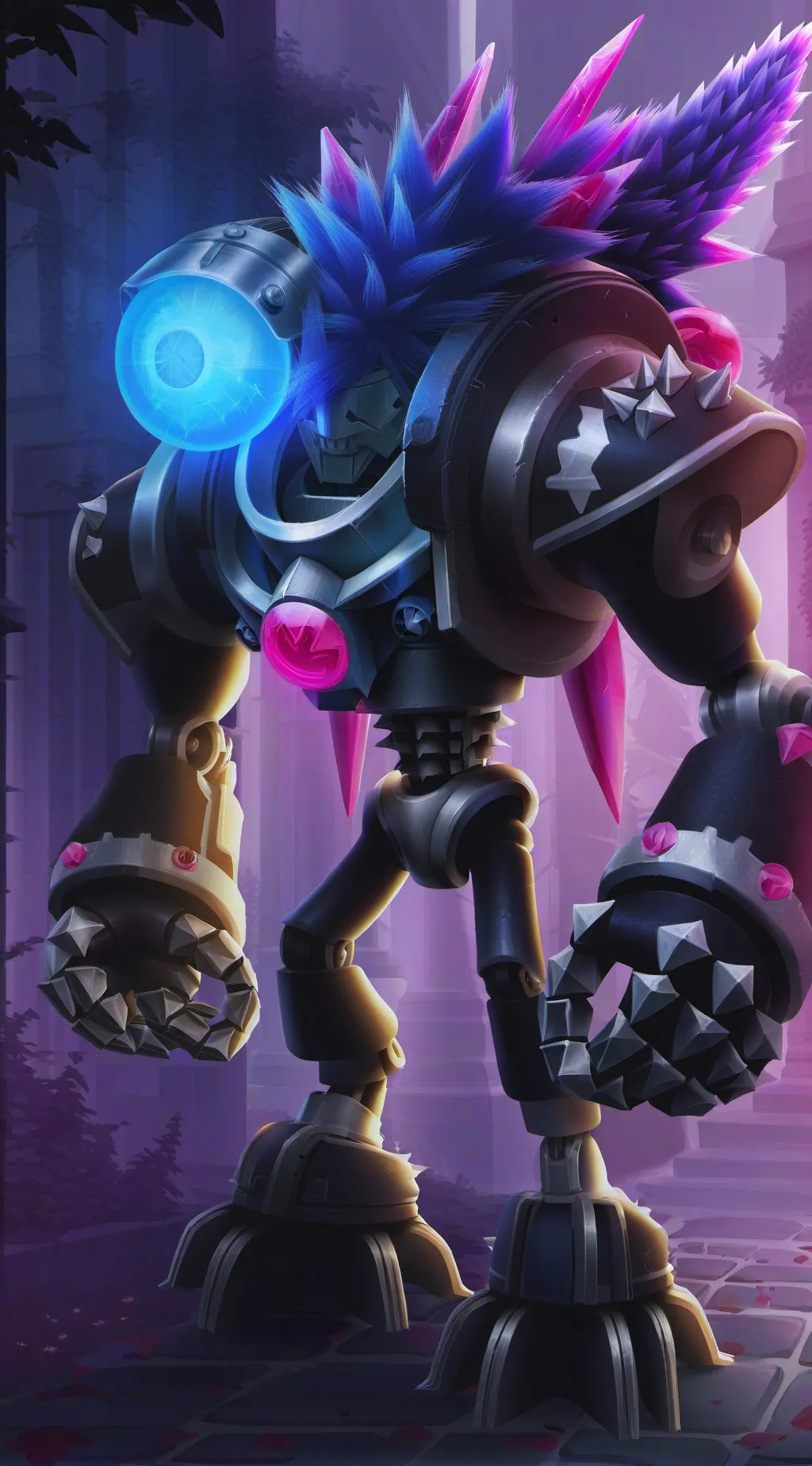 ai character: SoundWave background