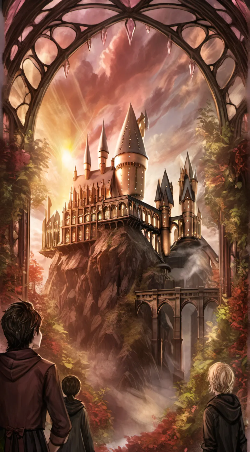 ai character: Hogwarts background