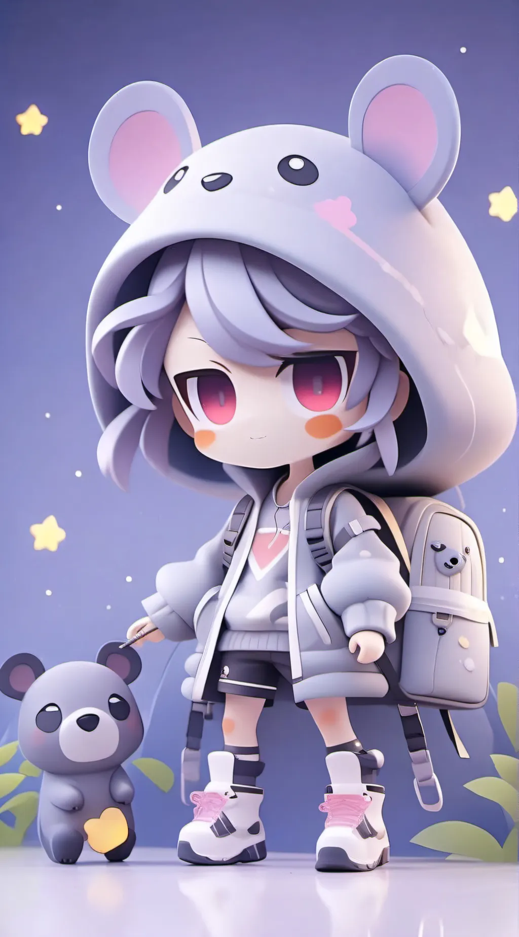 ai character: Lucky Kinito background