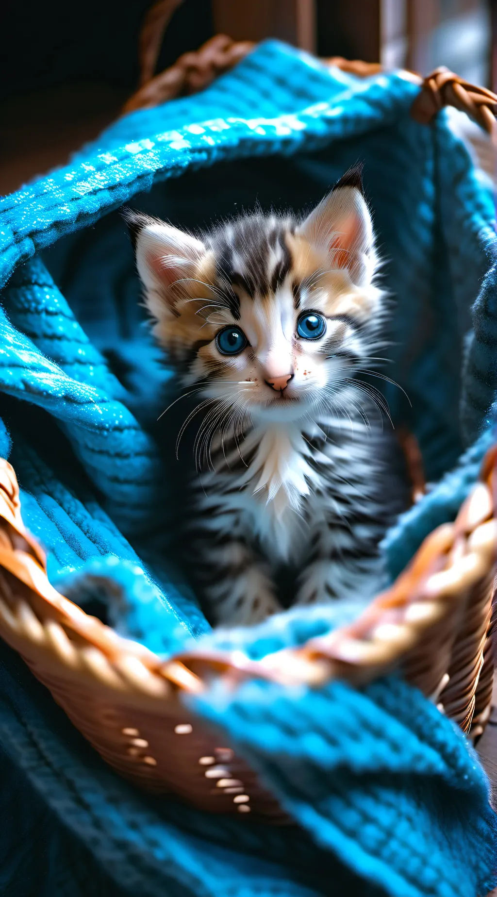 ai character: kitten background