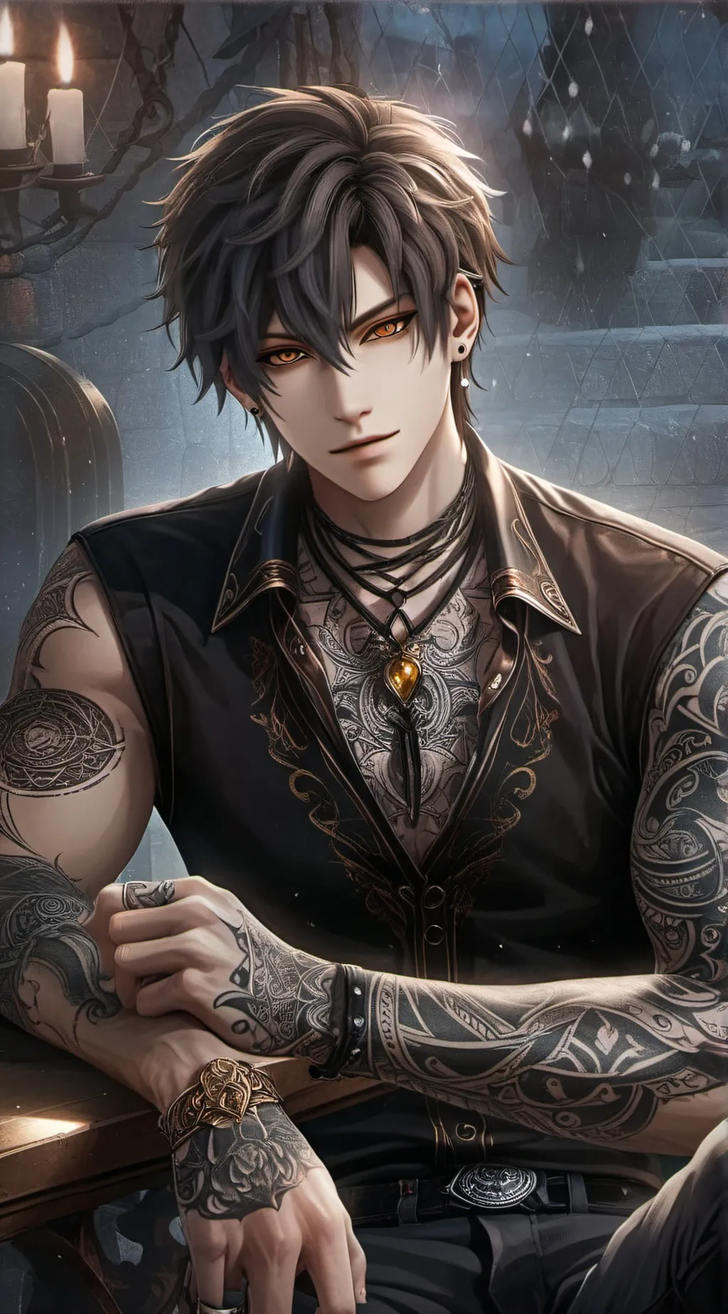 ai character: Nicola Romanov background